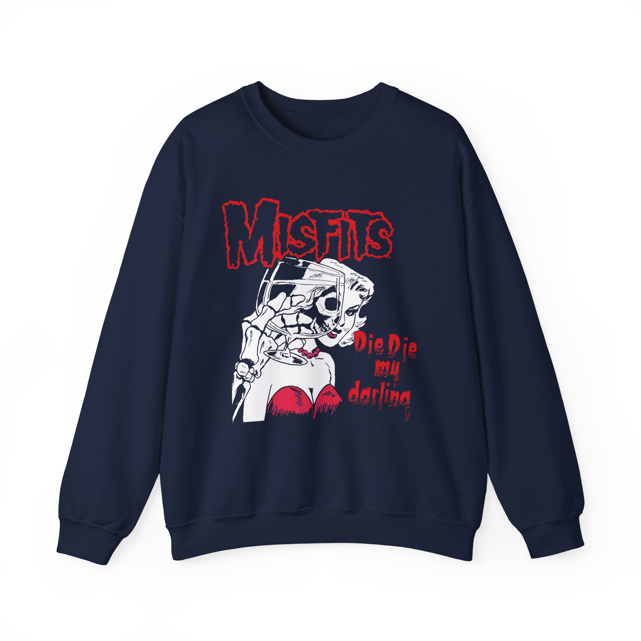 Misfits Die Die My Valentine Unisex Heavy Blendâ„¢ Crewneck Sweatshirt
