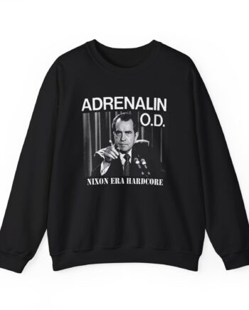 Adrenalin Od Nixon Era Hardcore Unisex Heavy Blend™ Crewneck Sweatshirt