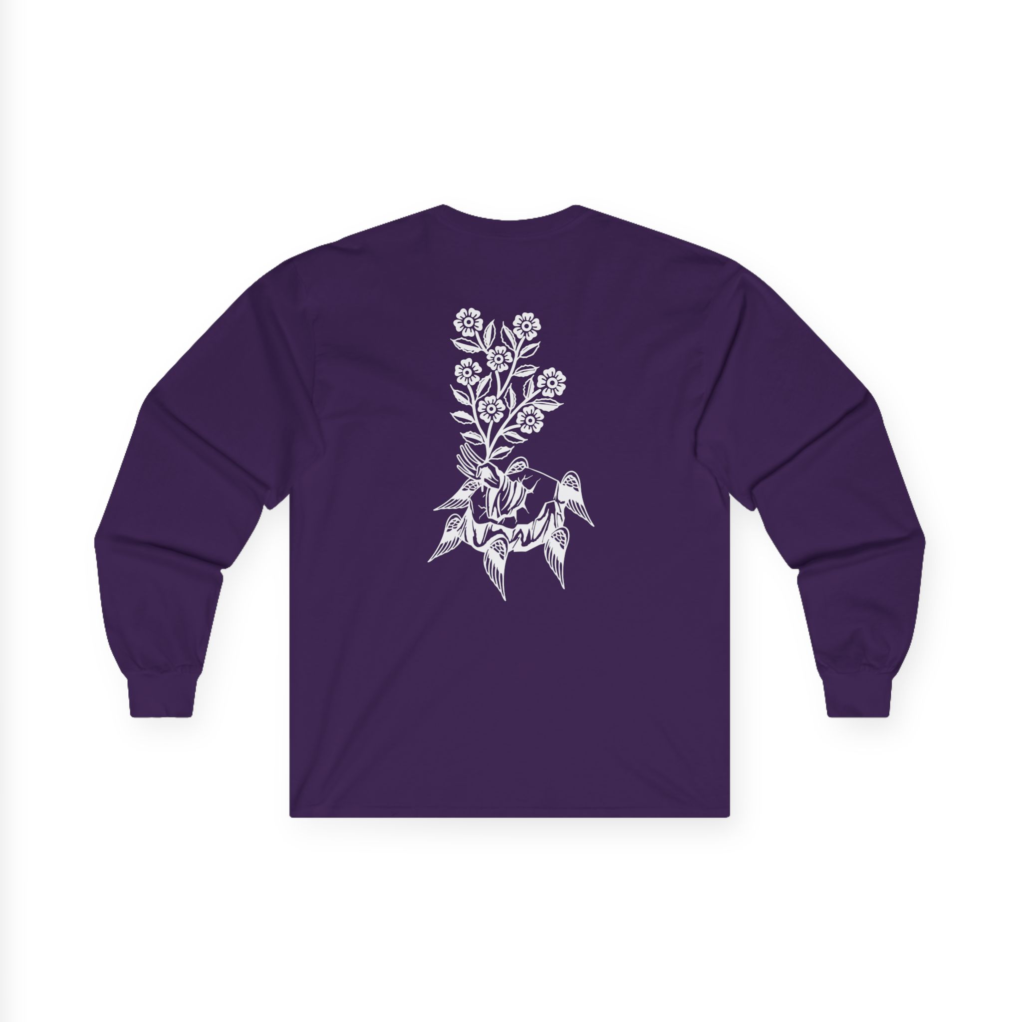 Fireworks Flowers Unisex Ultra Cotton Long Sleeve Tee