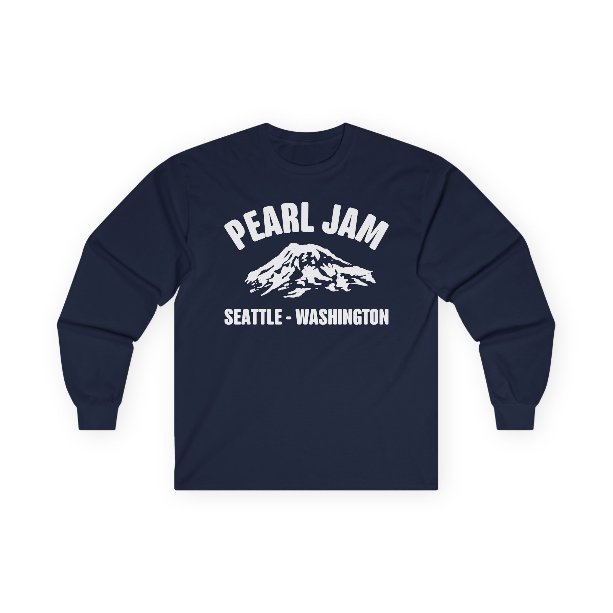 Pearl Jam Snowcap Unisex Ultra Cotton Long Sleeve Tee