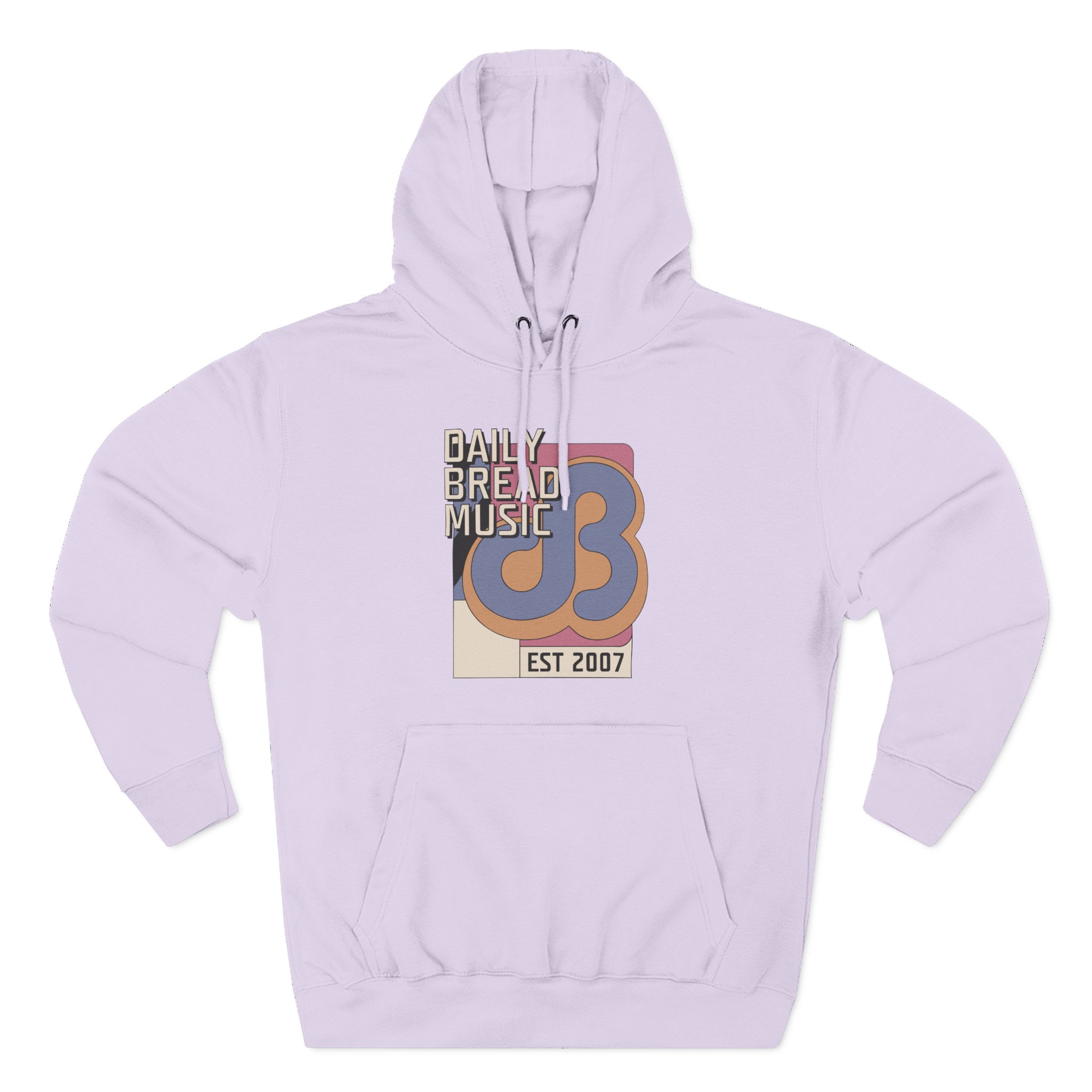 Daily Bread Retro Icon Three-Panel Fleece Hoodie