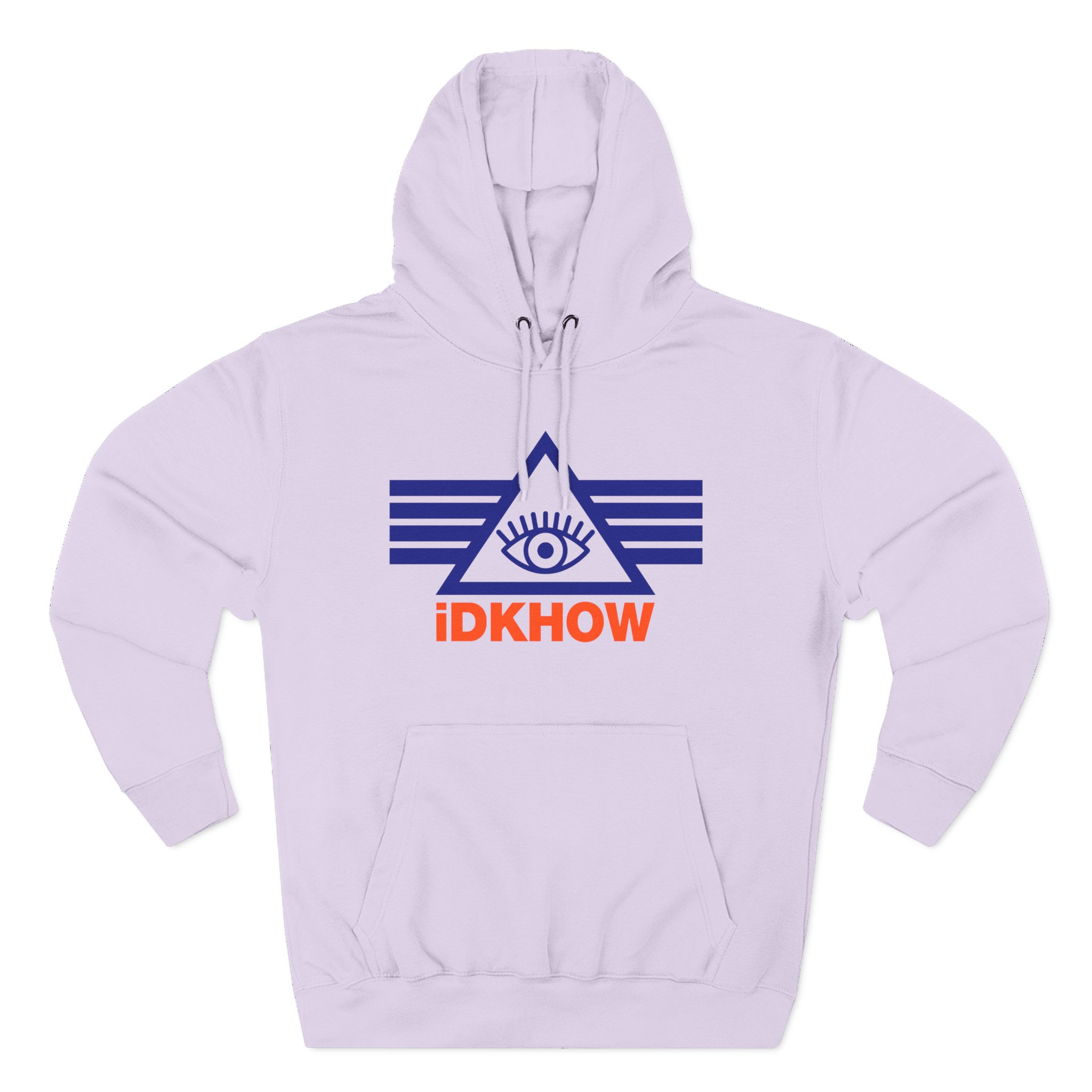 iDKHOW Three-Panel Fleece Hoodie