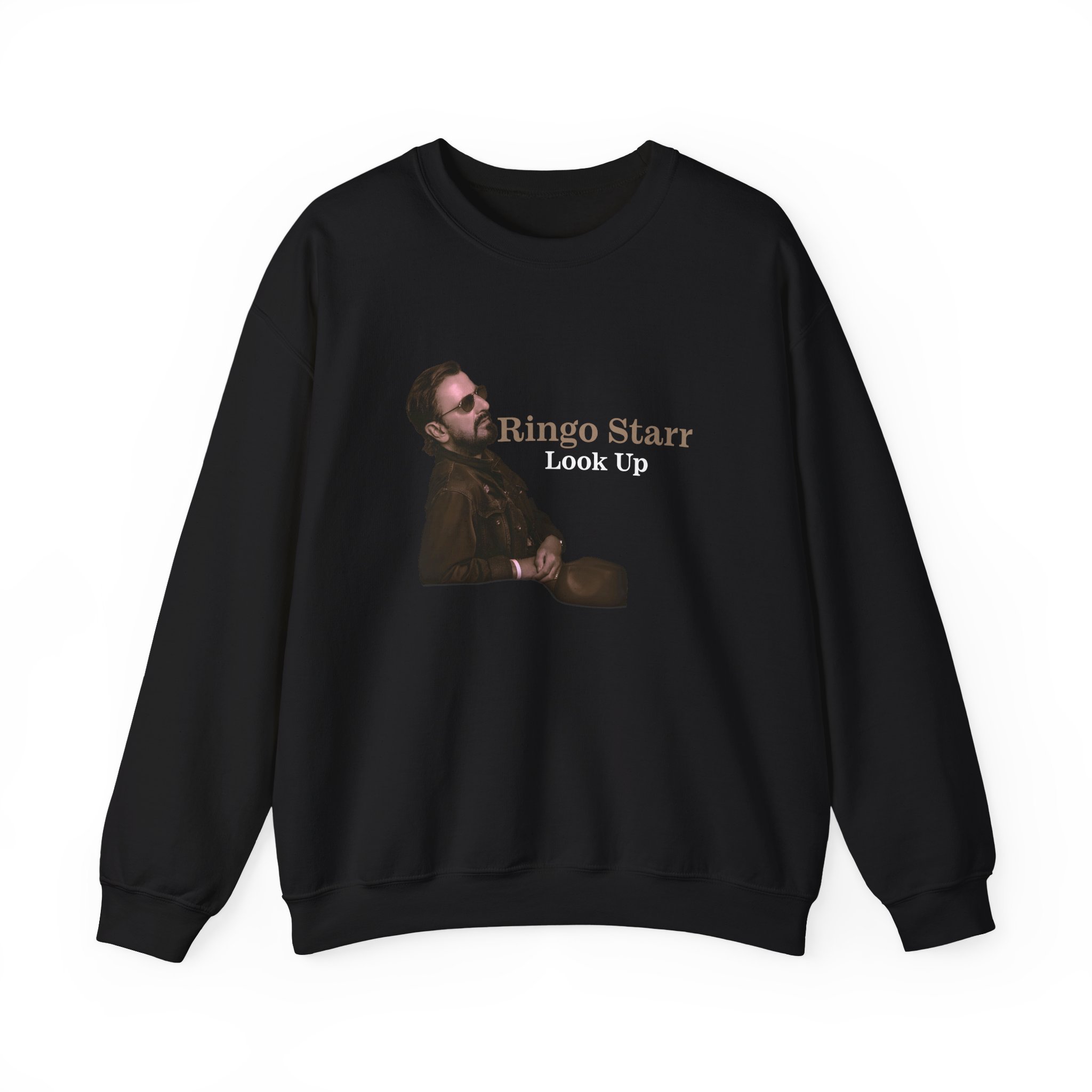 Ringo Starr Look Up Unisex Heavy Blendâ„¢ Crewneck Sweatshirt