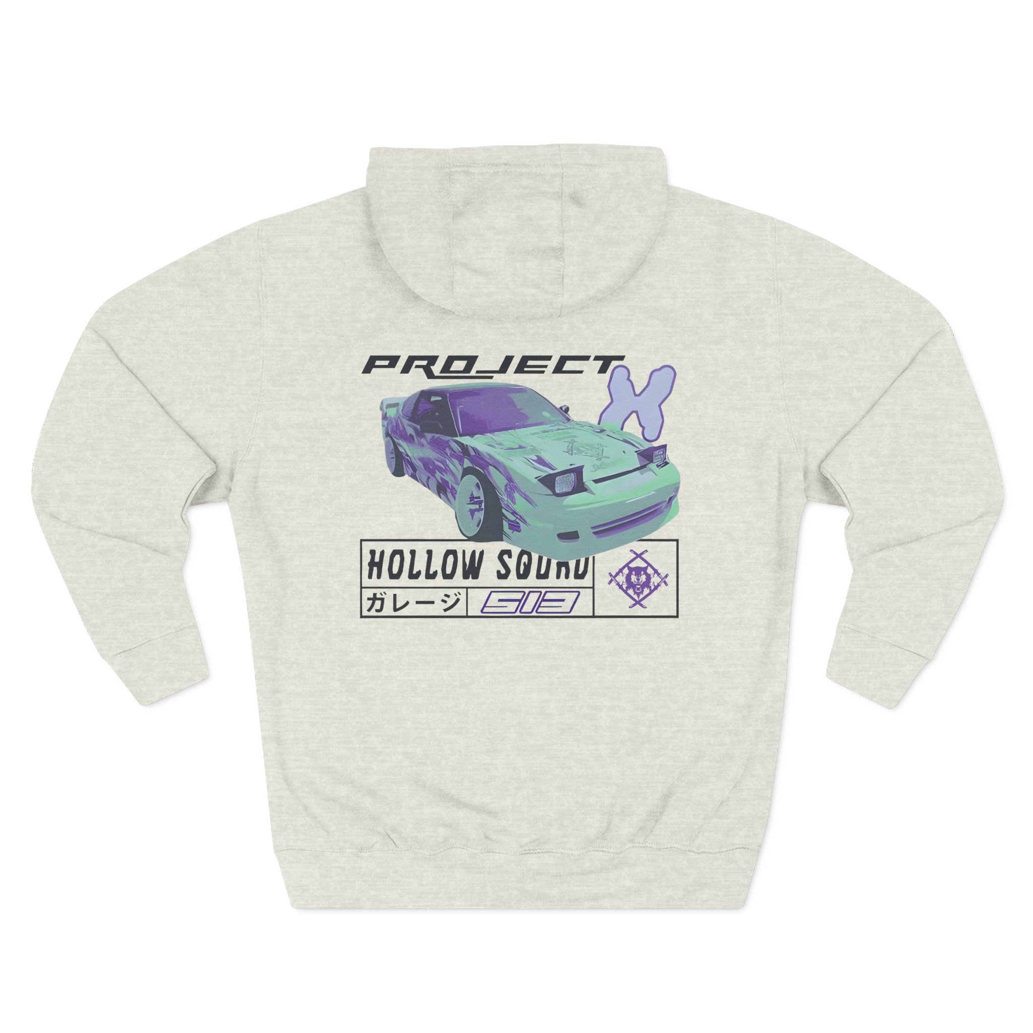 Xavier Wulf Hollow Squad Project Three-Panel Fleece Hoodie