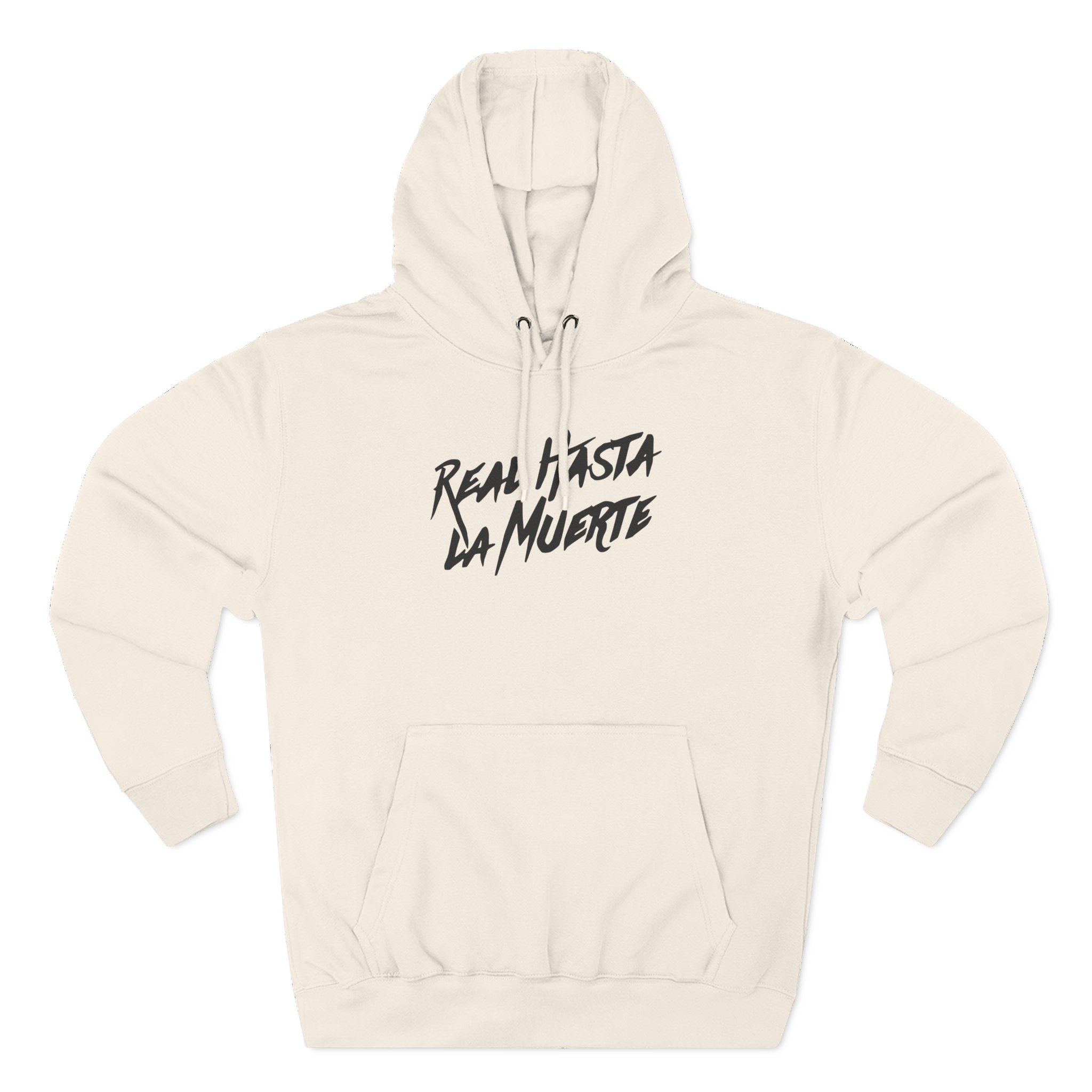 Anuel Aa Real Hasta La Muerte Three-Panel Fleece Hoodie