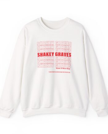 Shakey Graves Thank You Unisex Heavy Blend™ Crewneck Sweatshirt