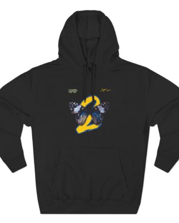 Joyner Lucas 2 Butterfly Three-Panel Fleece Hoodie