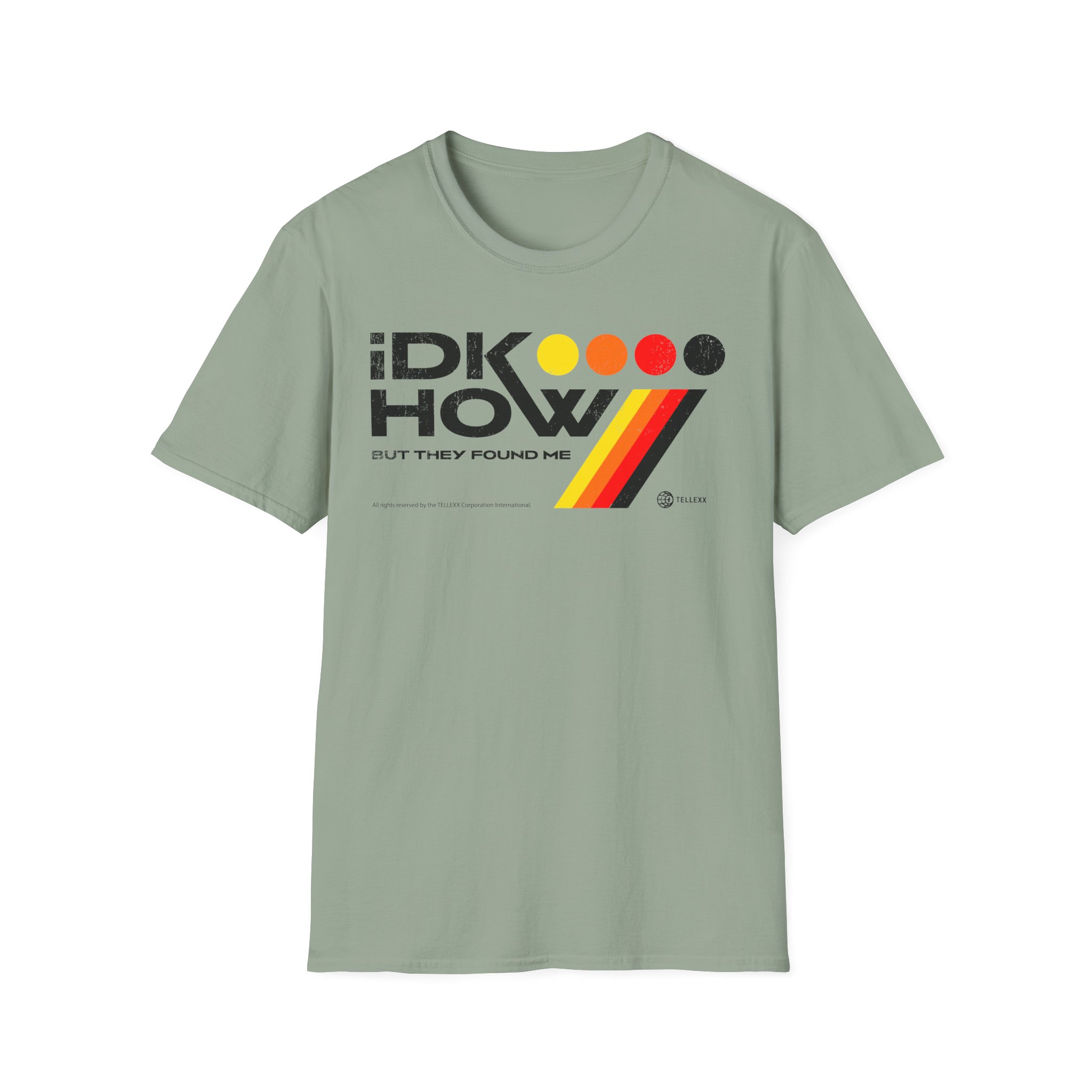 iDKHOW Colored Dots Unisex Softstyle T-Shirt