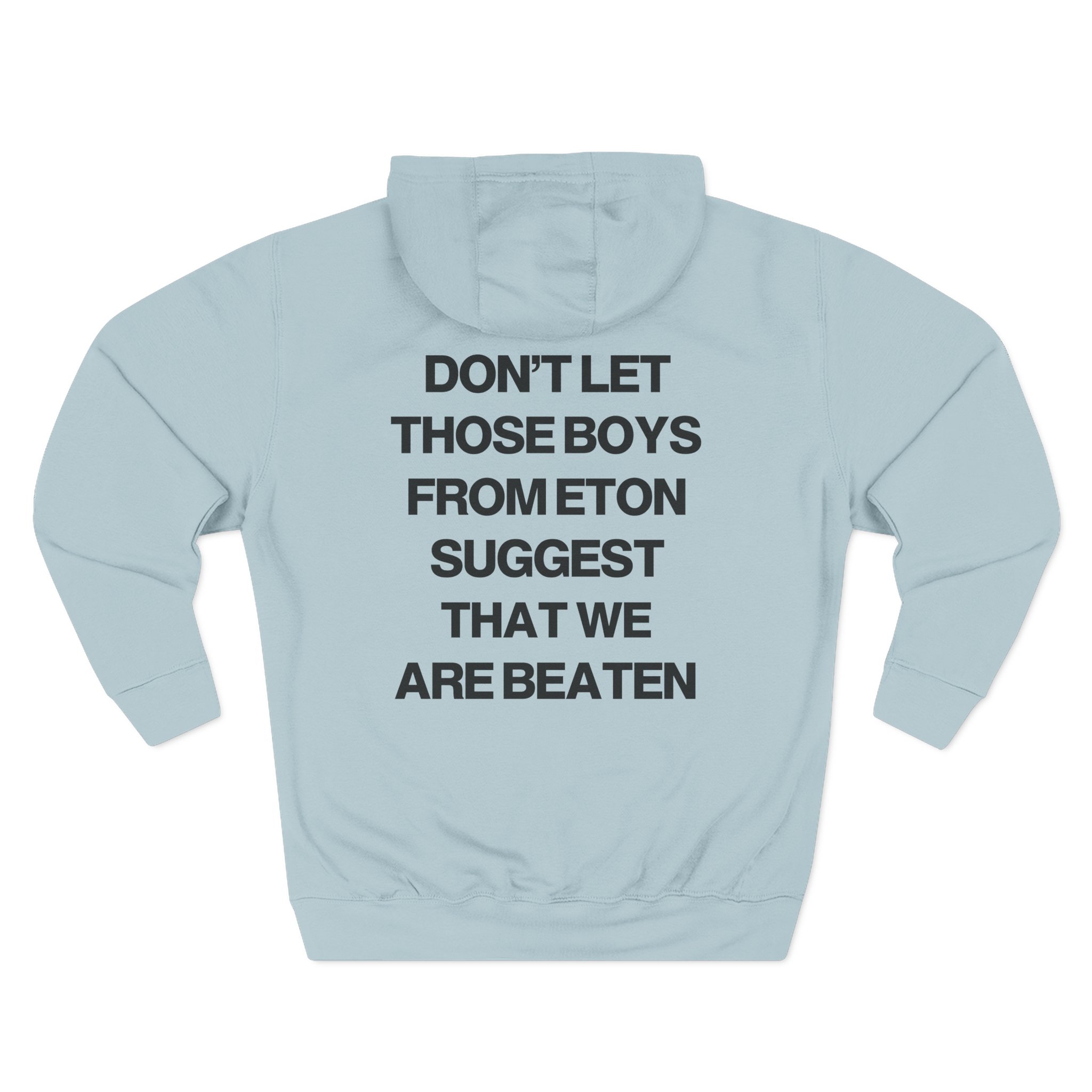 Manic Street Preachers Boys From Eton Three-Panel Fleece Hoodie