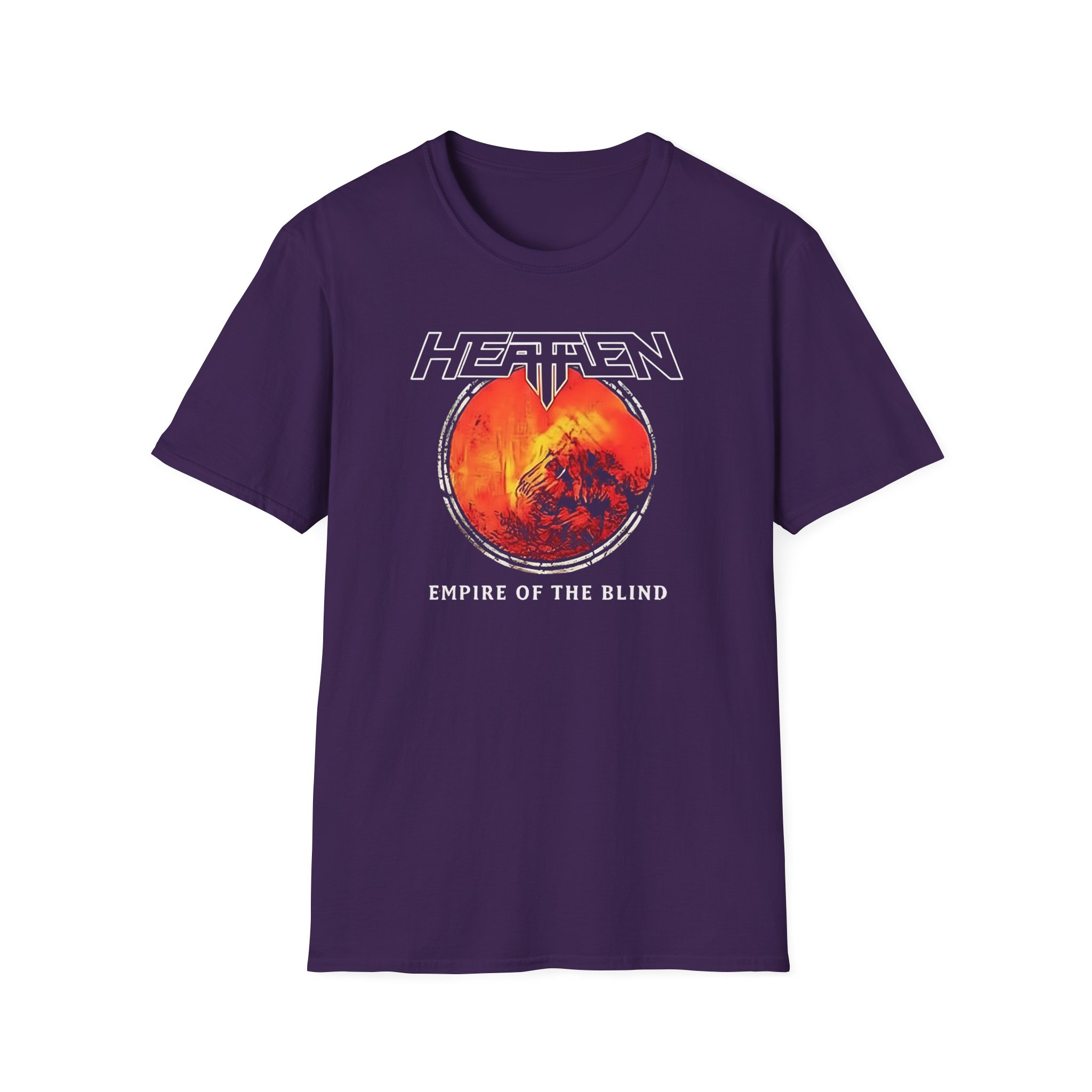 Heathen Empire of the Blind USA Tour 2022 Unisex Softstyle T-Shirt