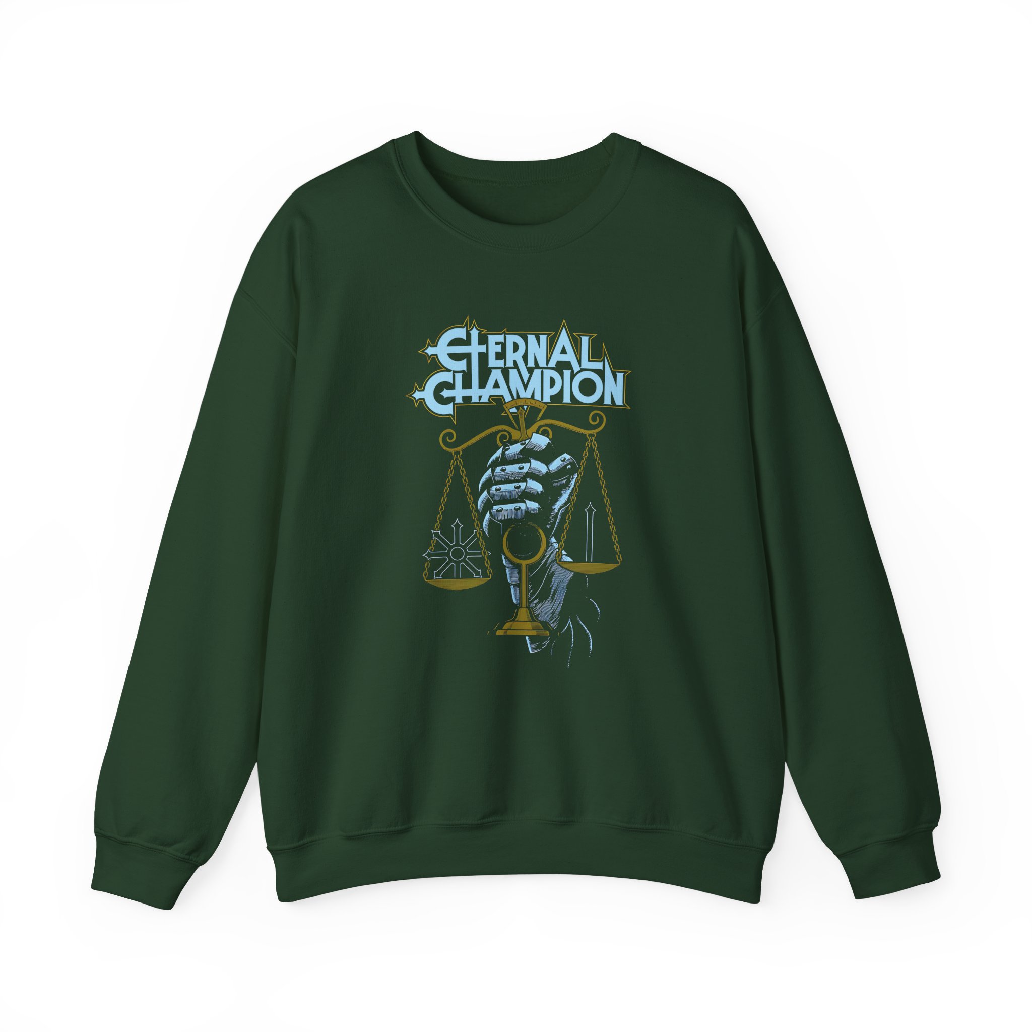 Eternal Champion Cosmic Balance Unisex Heavy Blendâ„¢ Crewneck Sweatshirt