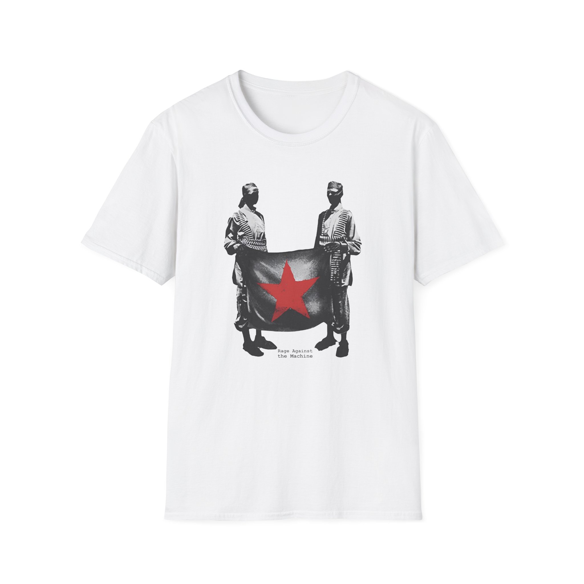 Rage Against the Machine Flagbearer Unisex Softstyle T-Shirt