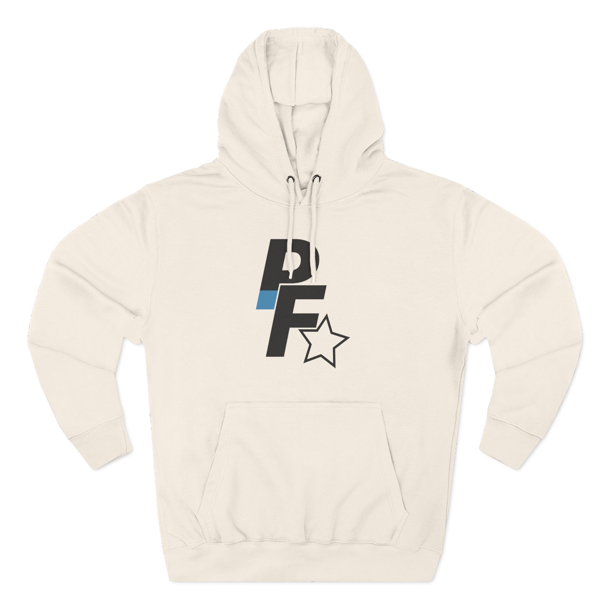 Xavier Wulf Pinkflamingousa Three-Panel Fleece Hoodie