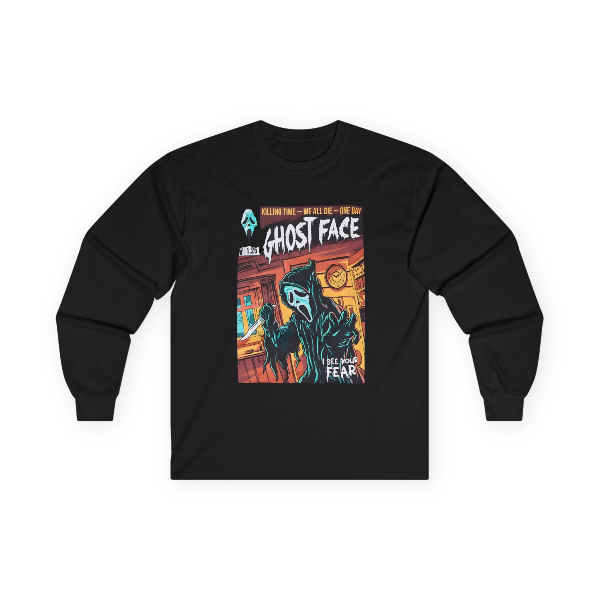 Ghostface Comic Cover Unisex Ultra Cotton Long Sleeve Tee