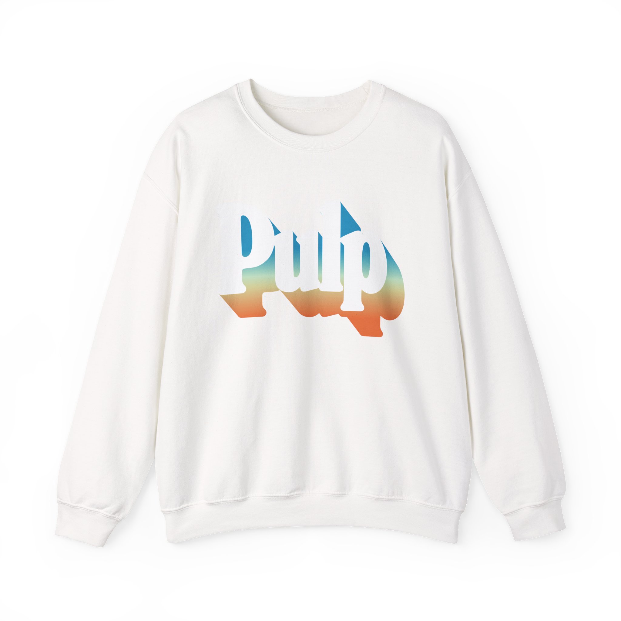 Pulp Gradient Logo Unisex Heavy Blendâ„¢ Crewneck Sweatshirt