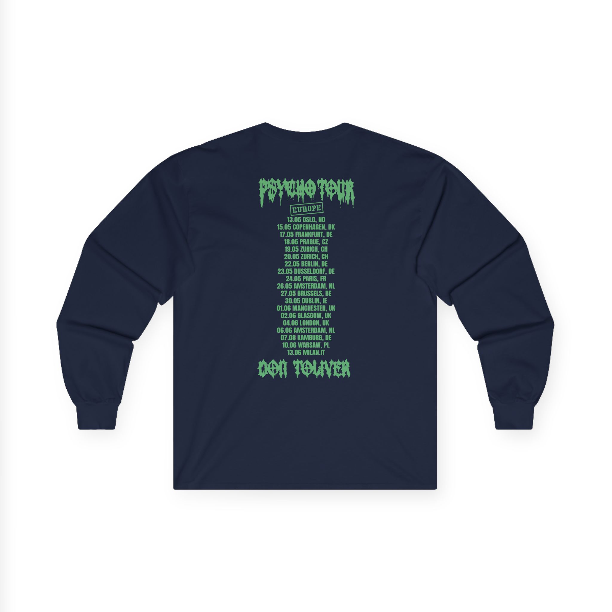 Don Toliver Psycho Tour Window Unisex Ultra Cotton Long Sleeve Tee