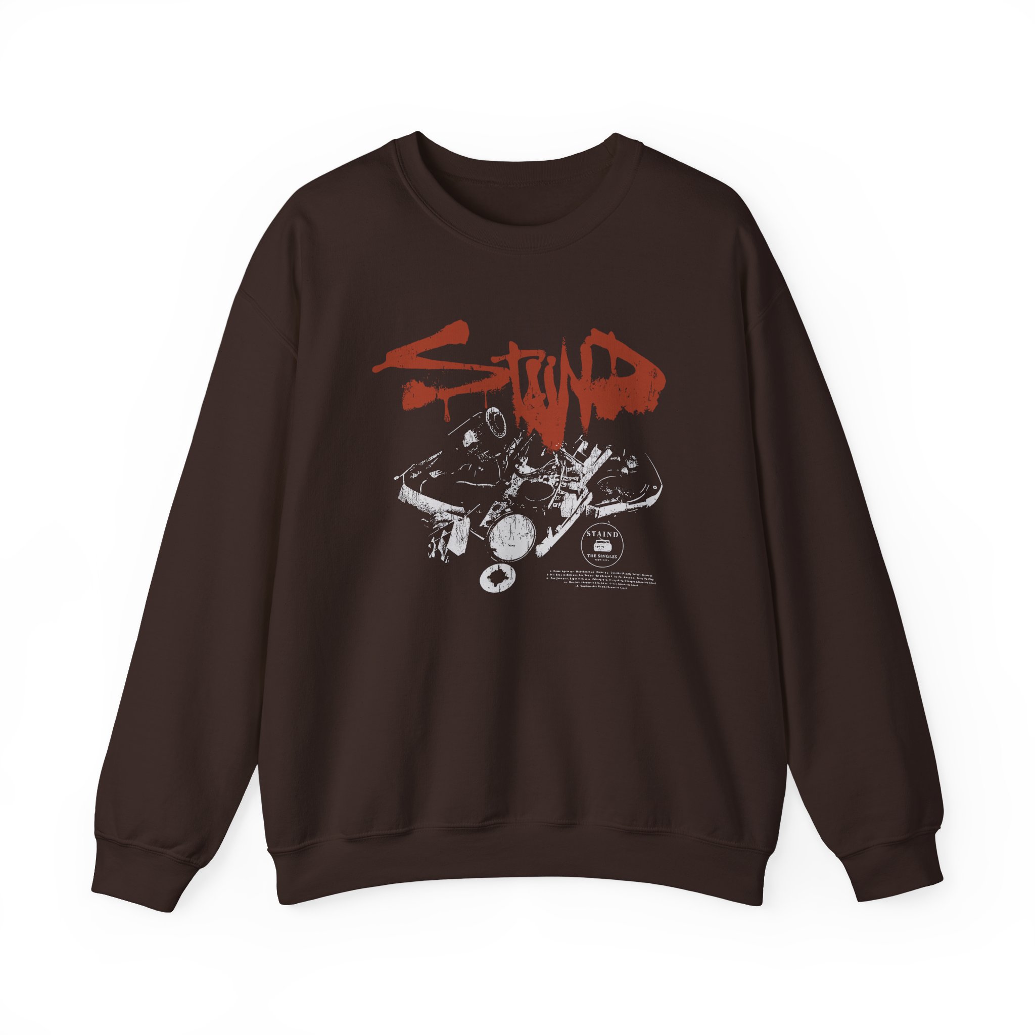 Staind the Singles Unisex Heavy Blendâ„¢ Crewneck Sweatshirt