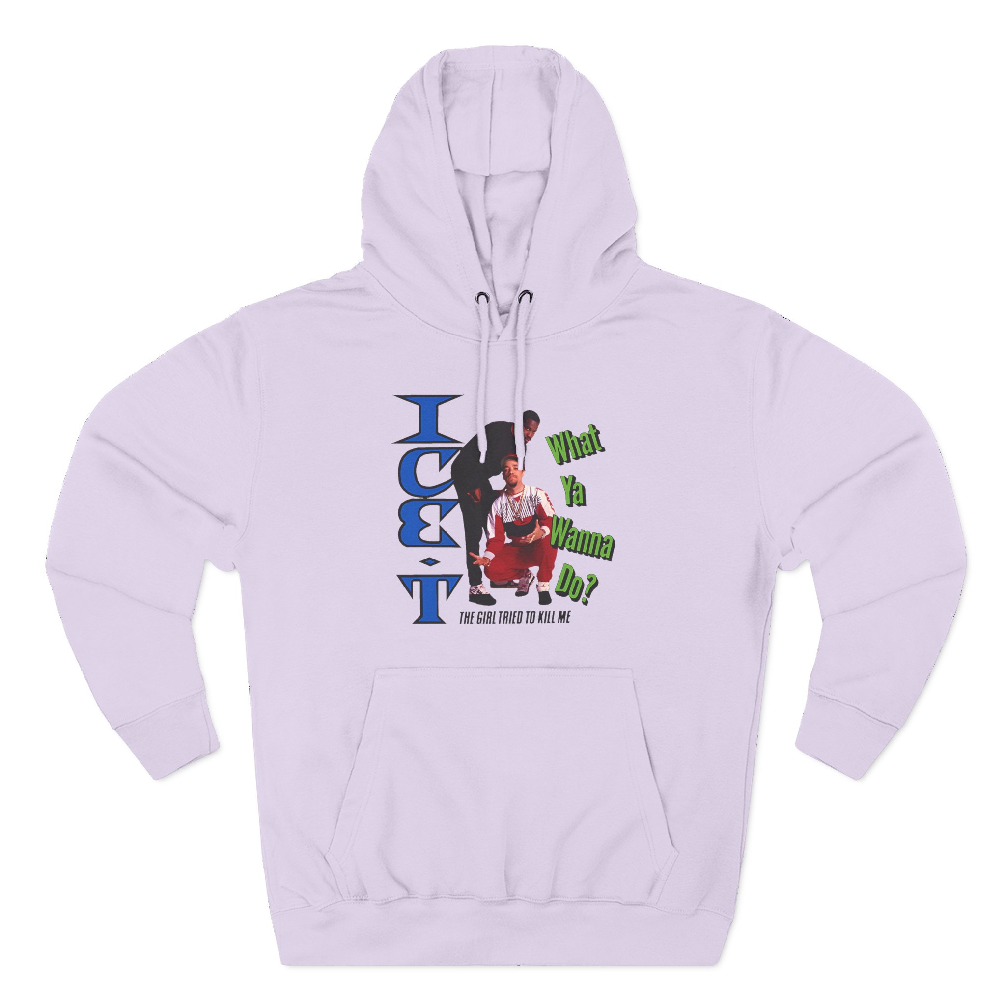 Ice-t What Ya Wanna Do Three-Panel Fleece Hoodie