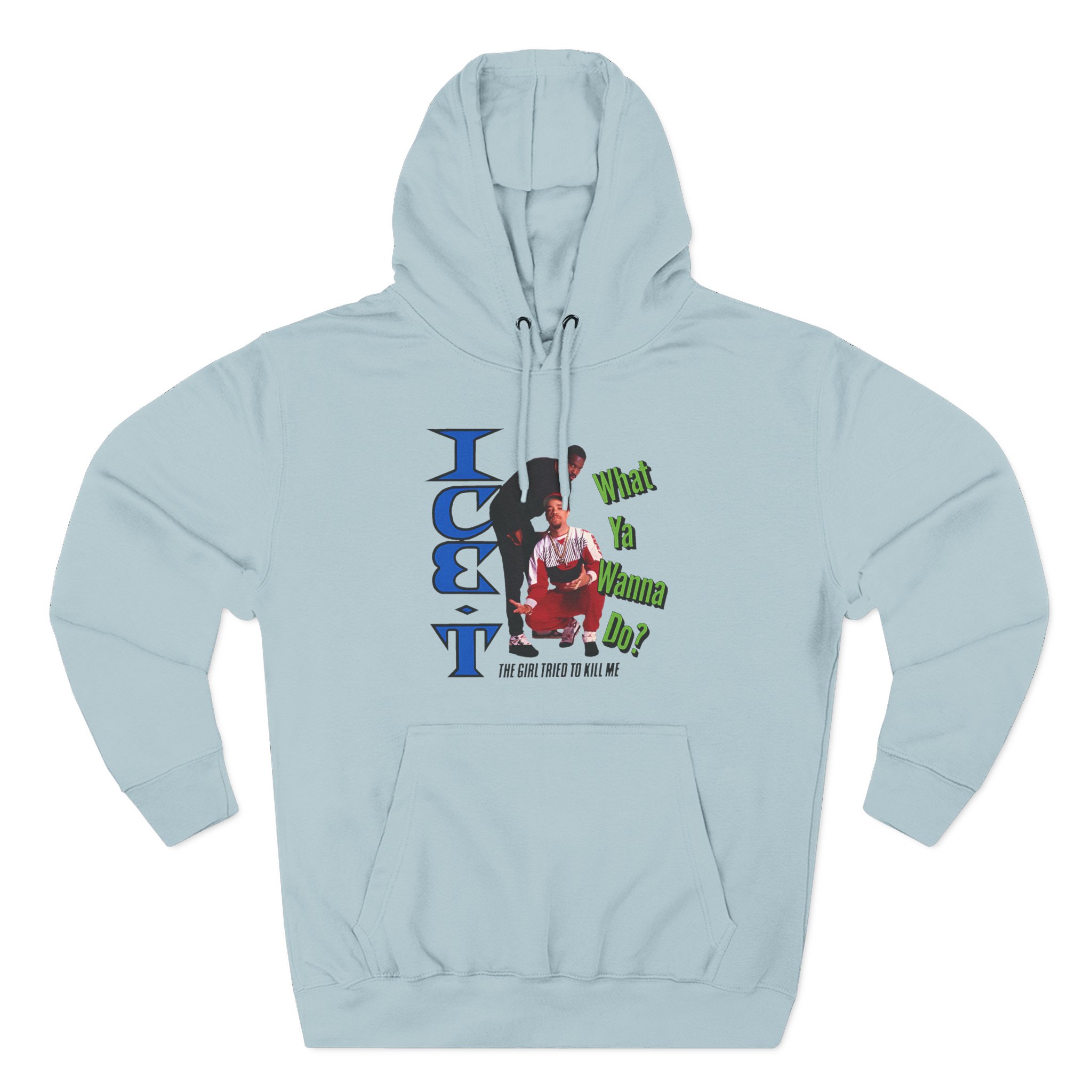 Ice-t What Ya Wanna Do Three-Panel Fleece Hoodie