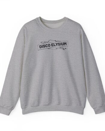 Disco Elysium Embroidered Unisex Heavy Blend™ Crewneck Sweatshirt