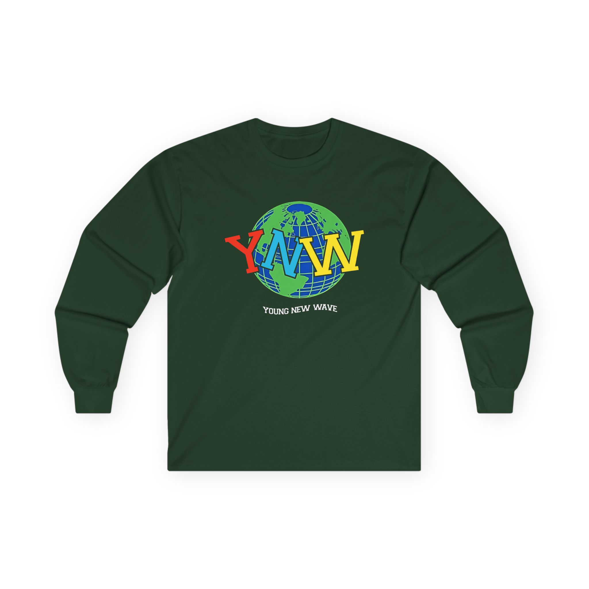 YNW Melly globe Unisex Ultra Cotton Long Sleeve Tee