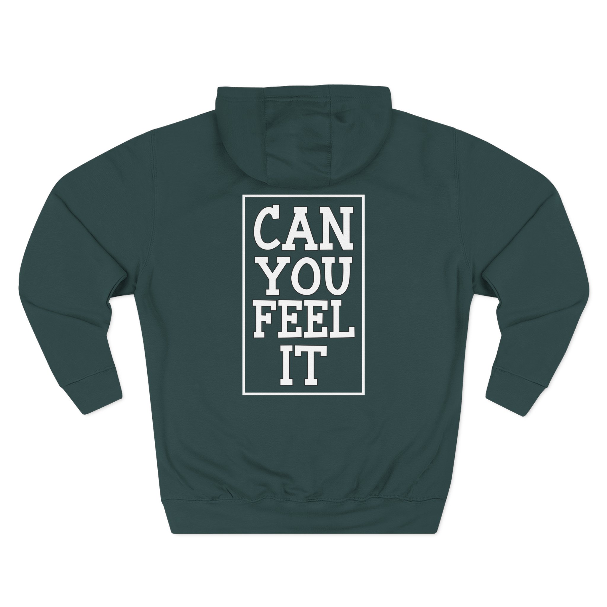 Inclination Can You Feel It Three-Panel Fleece Hoodie
