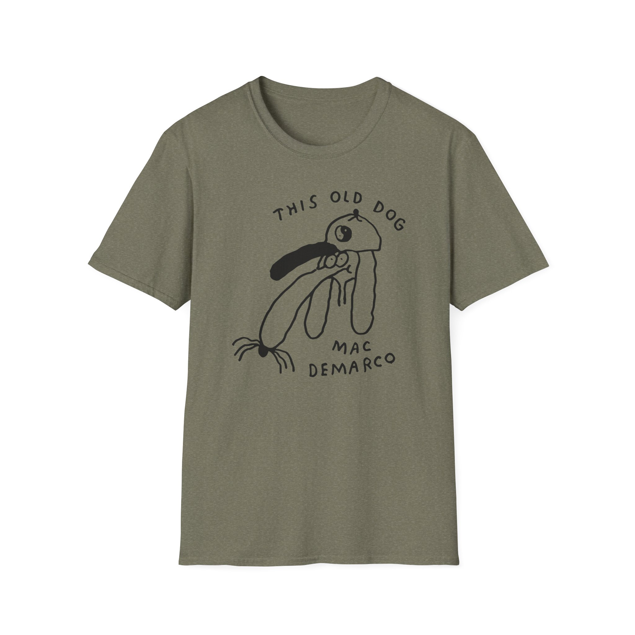 Mac Demarco Dog Doodle Unisex Softstyle T-Shirt