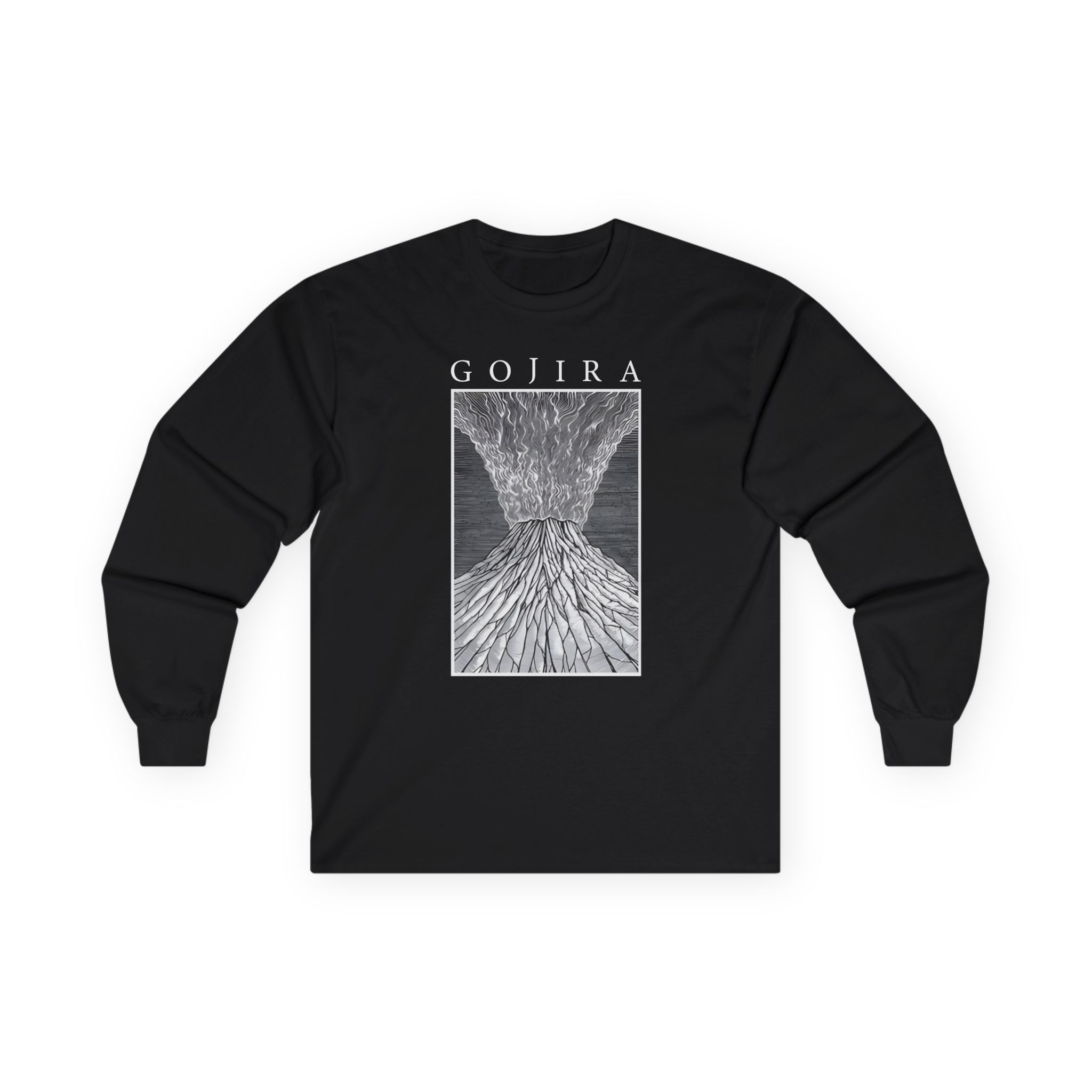 Gojira Magma Sketch Unisex Ultra Cotton Long Sleeve Tee