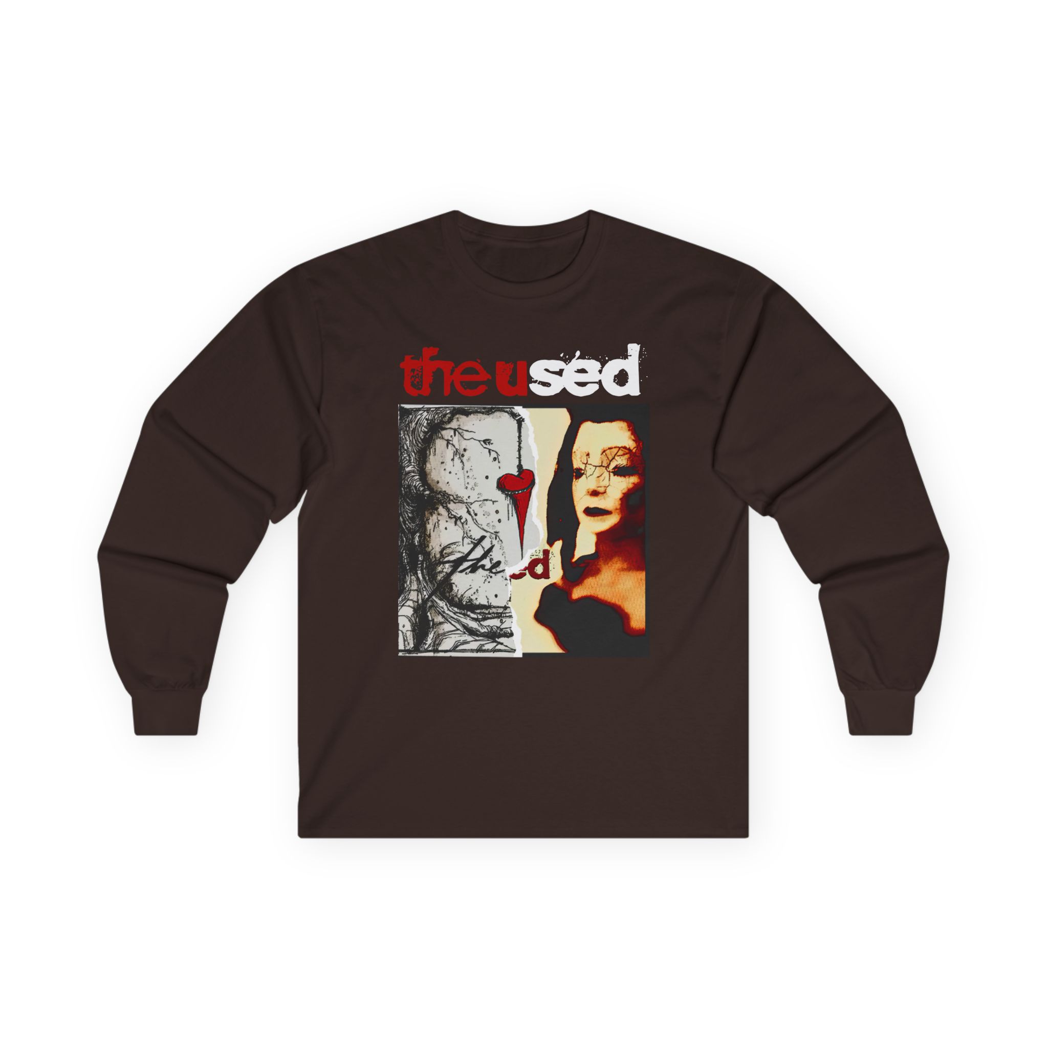 The Used Split Unisex Ultra Cotton Long Sleeve Tee