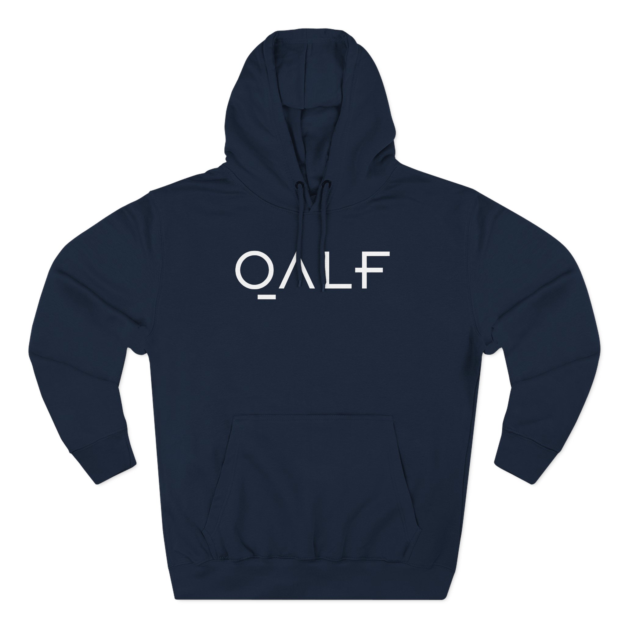 Qalf Tour logo Three-Panel Fleece Hoodie