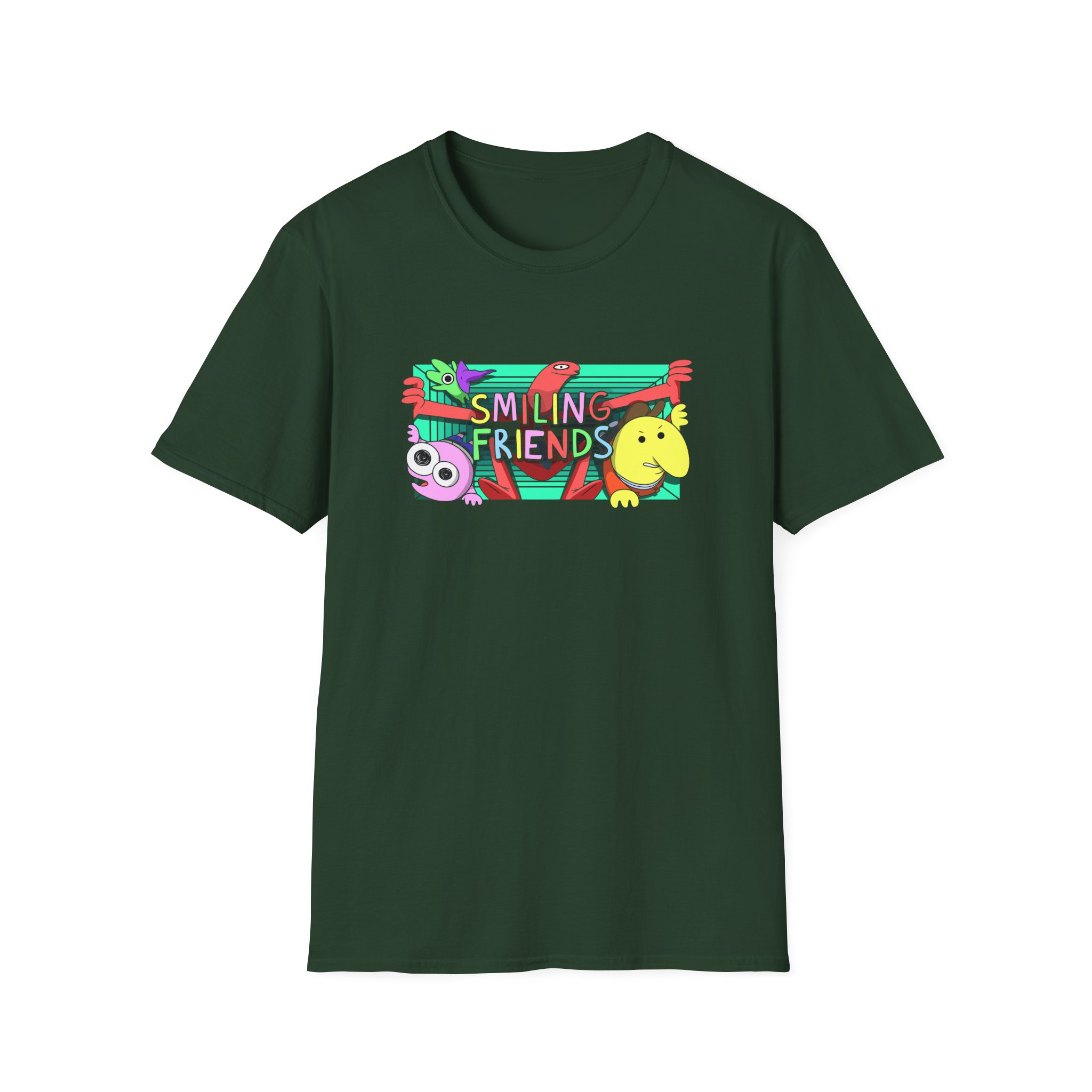 Smiling Friends Unisex Softstyle T-shirt