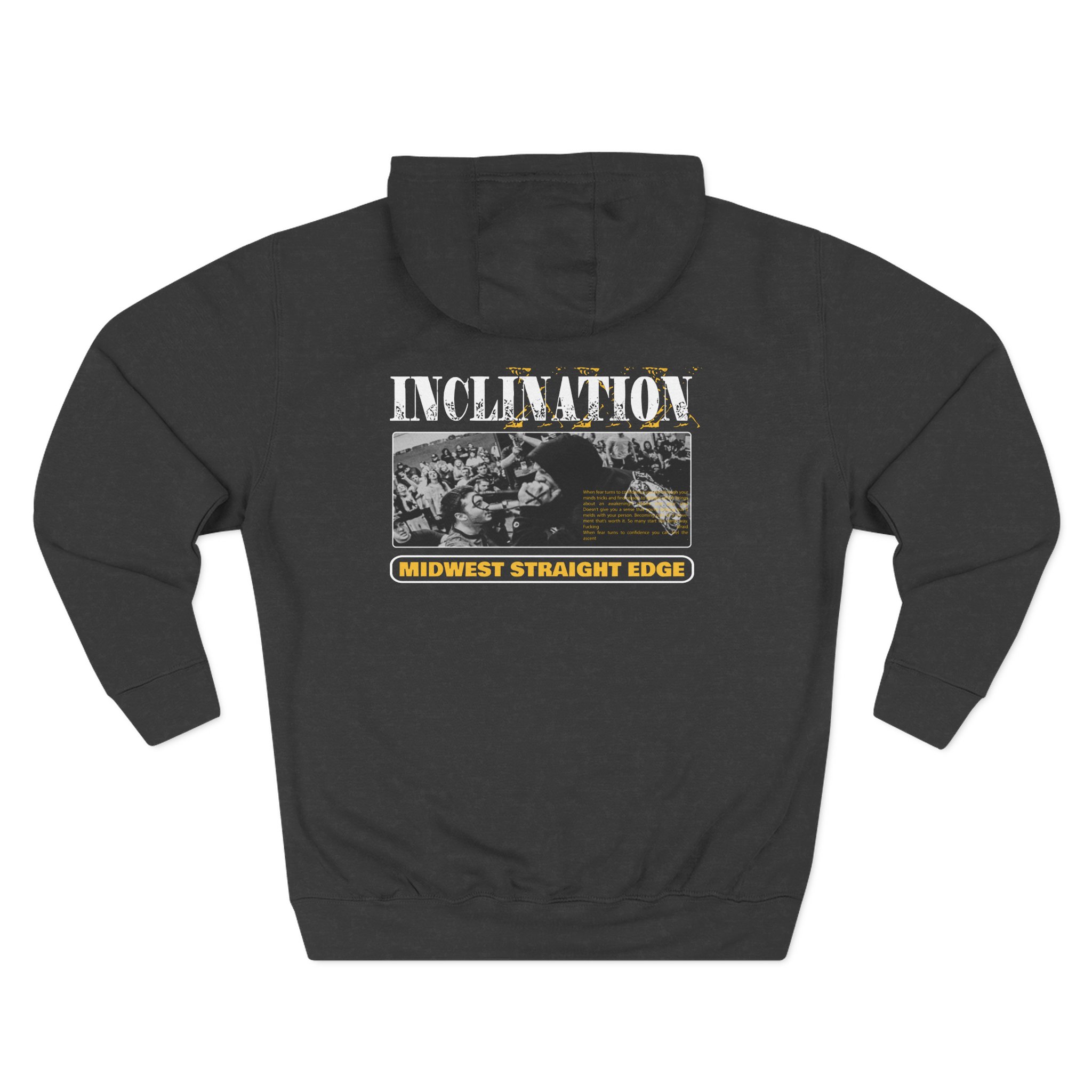 Inclination Three-Panel Fleece Hoodie