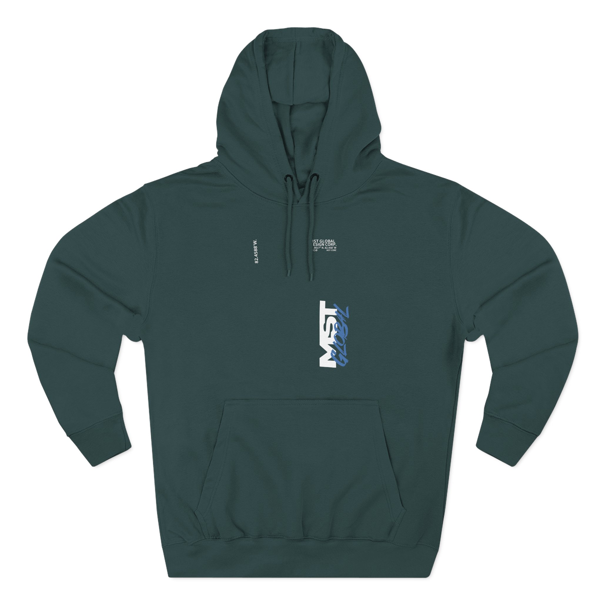 Moist Mst Global Three-Panel Fleece Hoodie