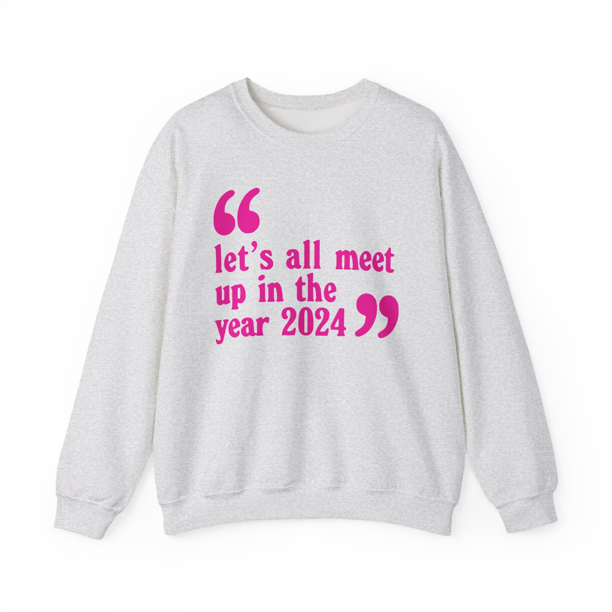 Pulp Let’s All Meet Up Ecru Unisex Heavy Blend™ Crewneck Sweatshirt