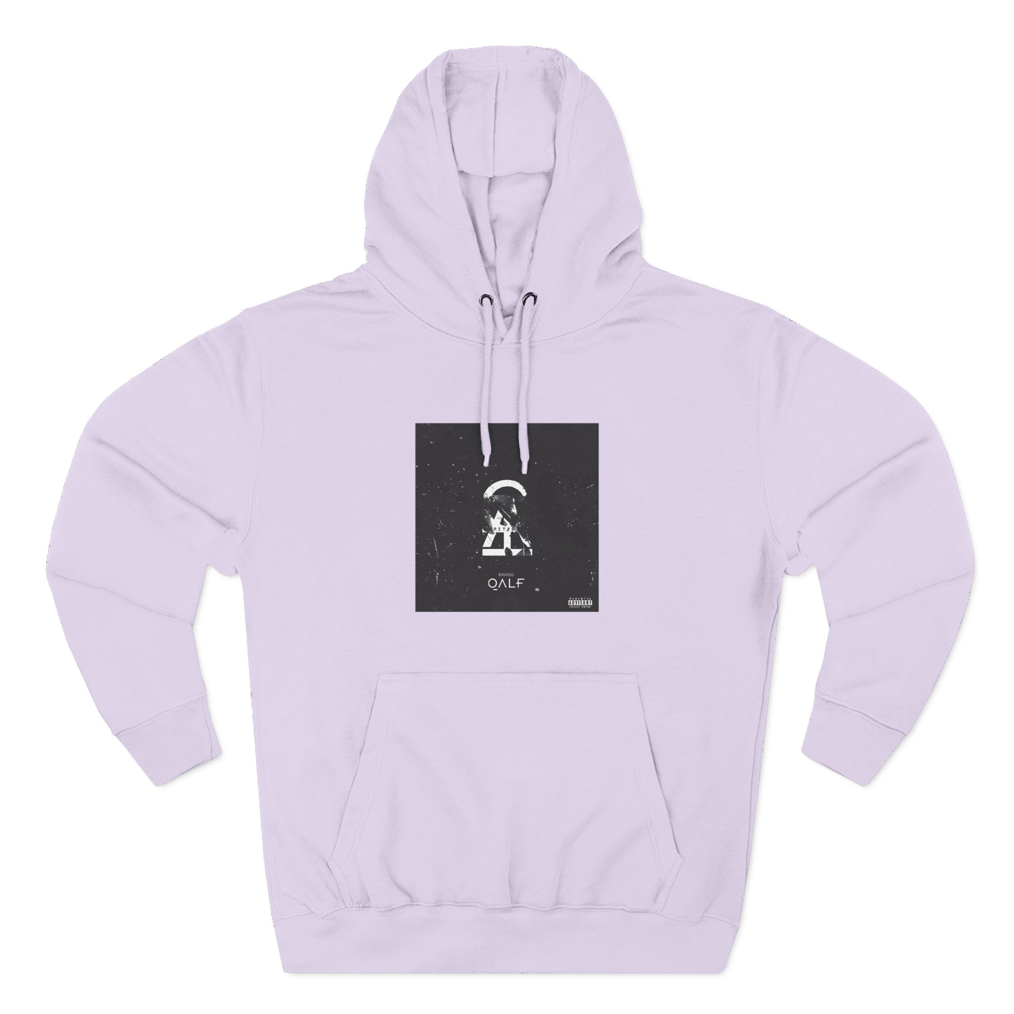 Qalf Tour Damso Album Three-Panel Fleece Hoodie