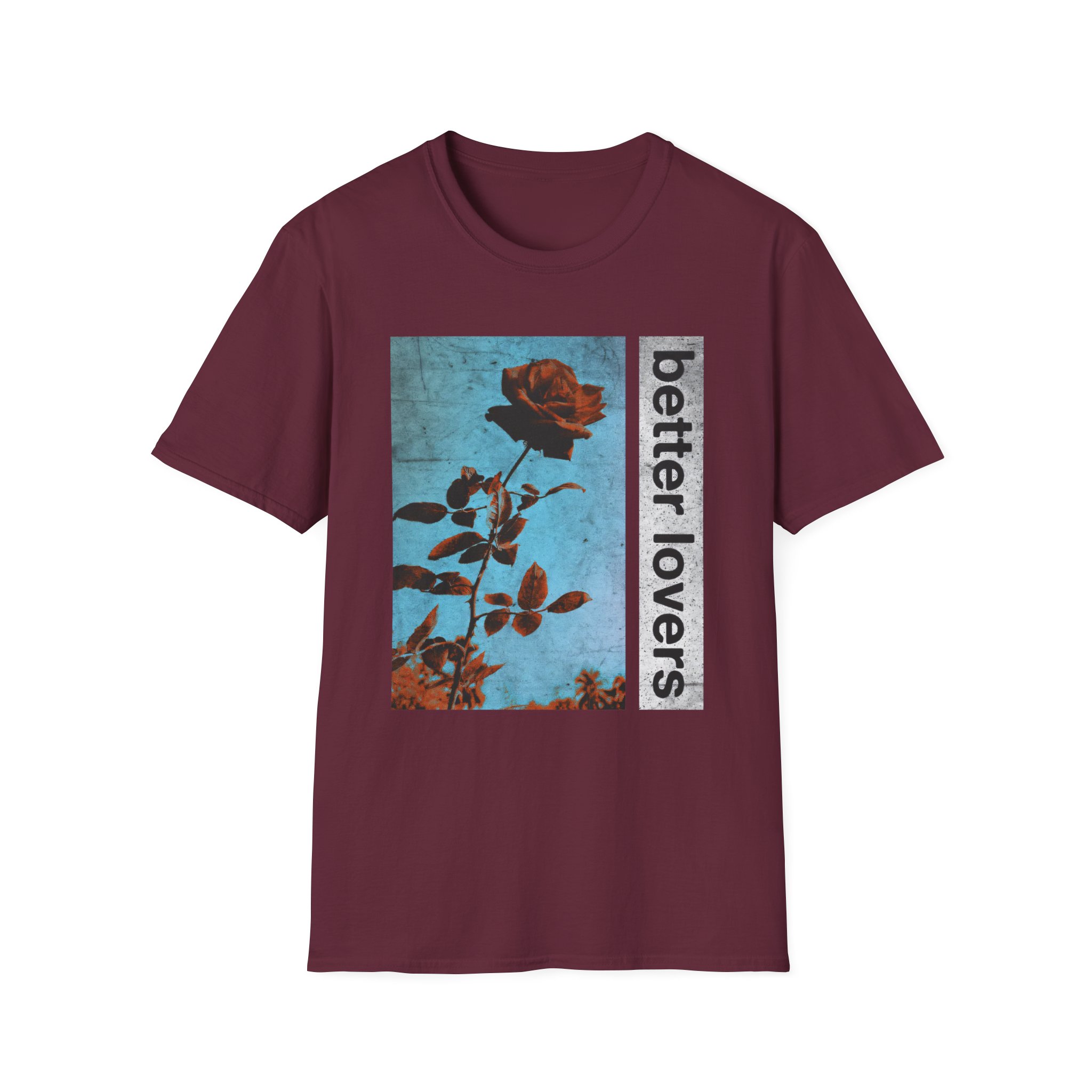 Better Lovers Flowers Unisex Softstyle T-Shirt