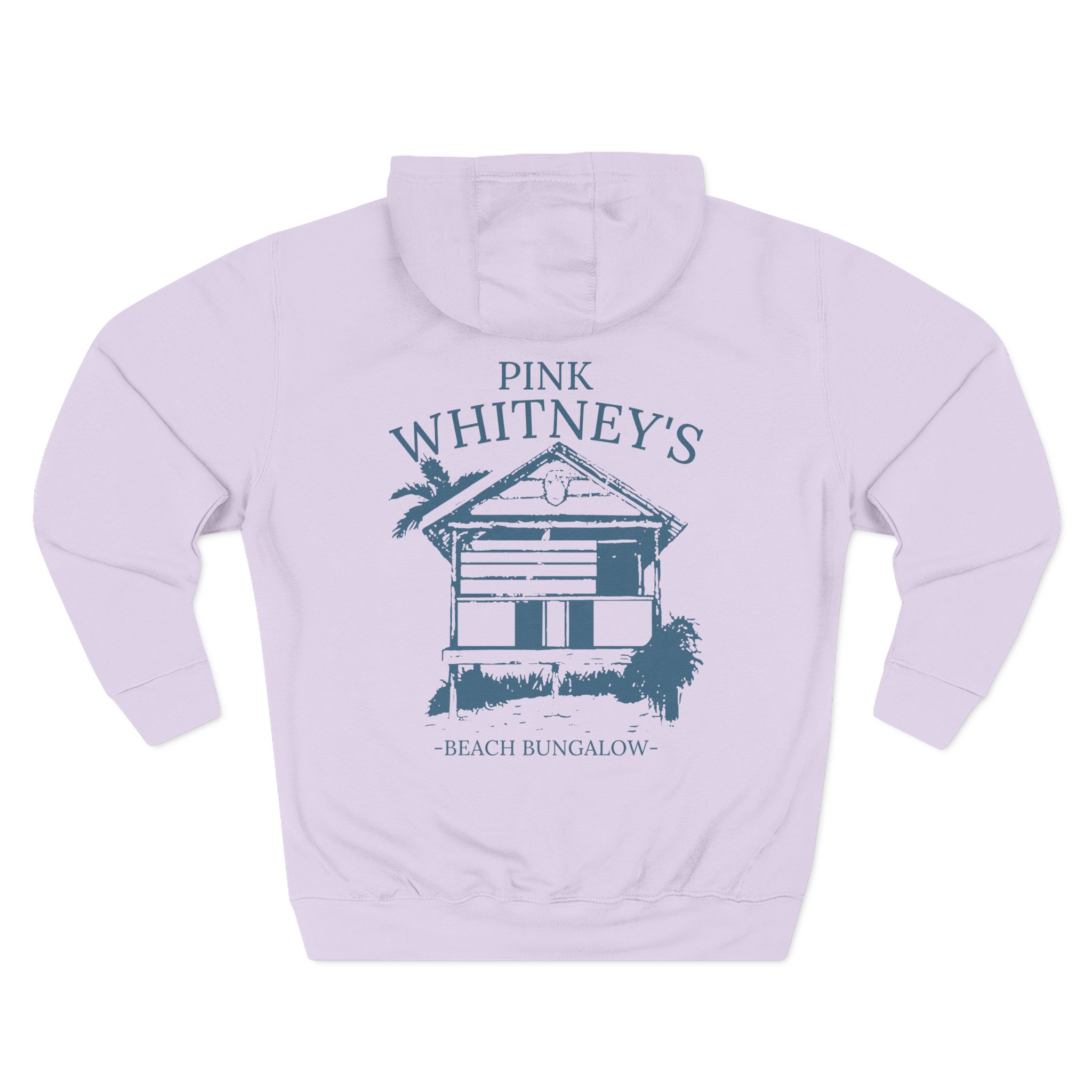 Spittin Chiclets Whitney's Beach Bungalow Three-Panel Fleece Hoodie