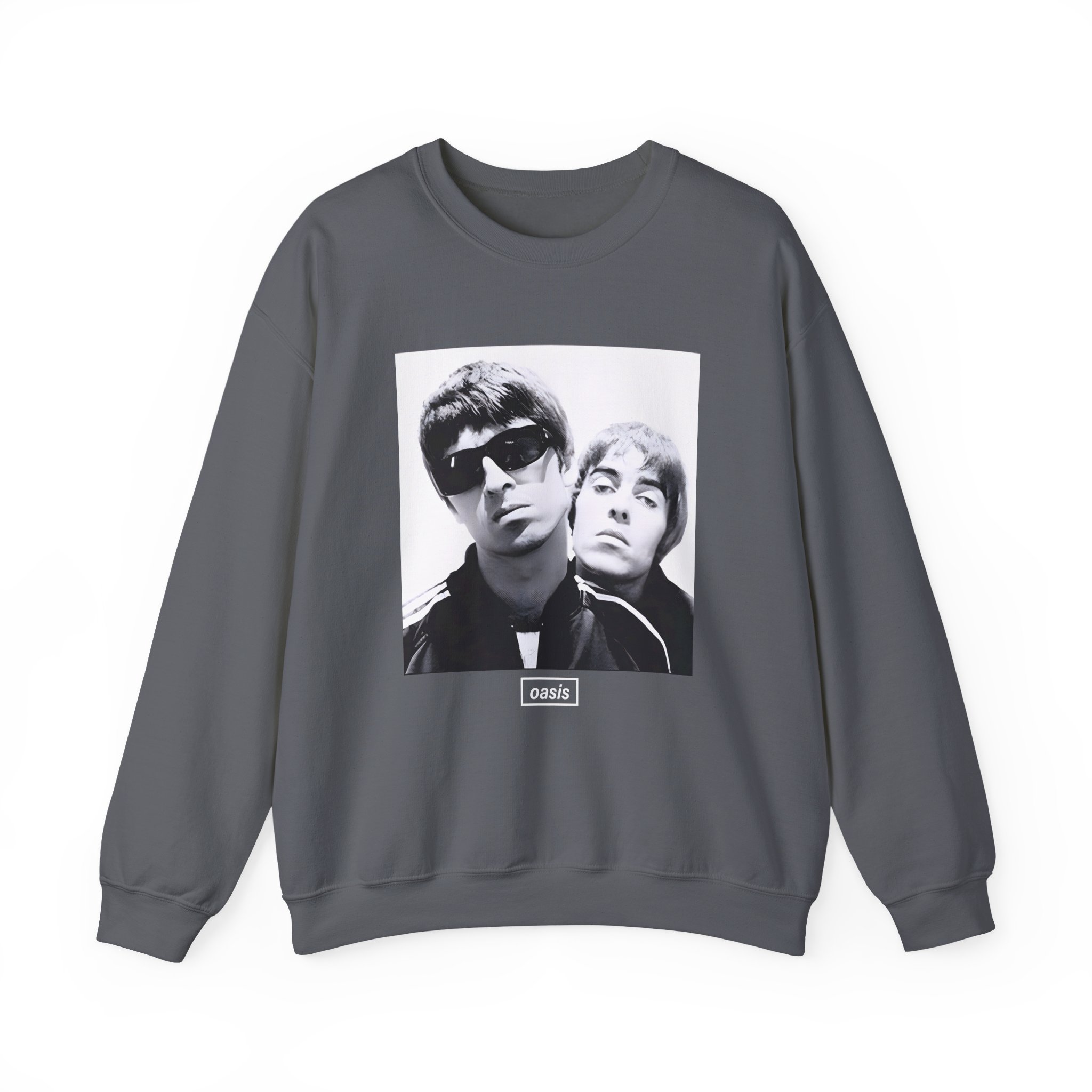 Oasis Liam & Noel Unisex Heavy Blendâ„¢ Crewneck Sweatshirt
