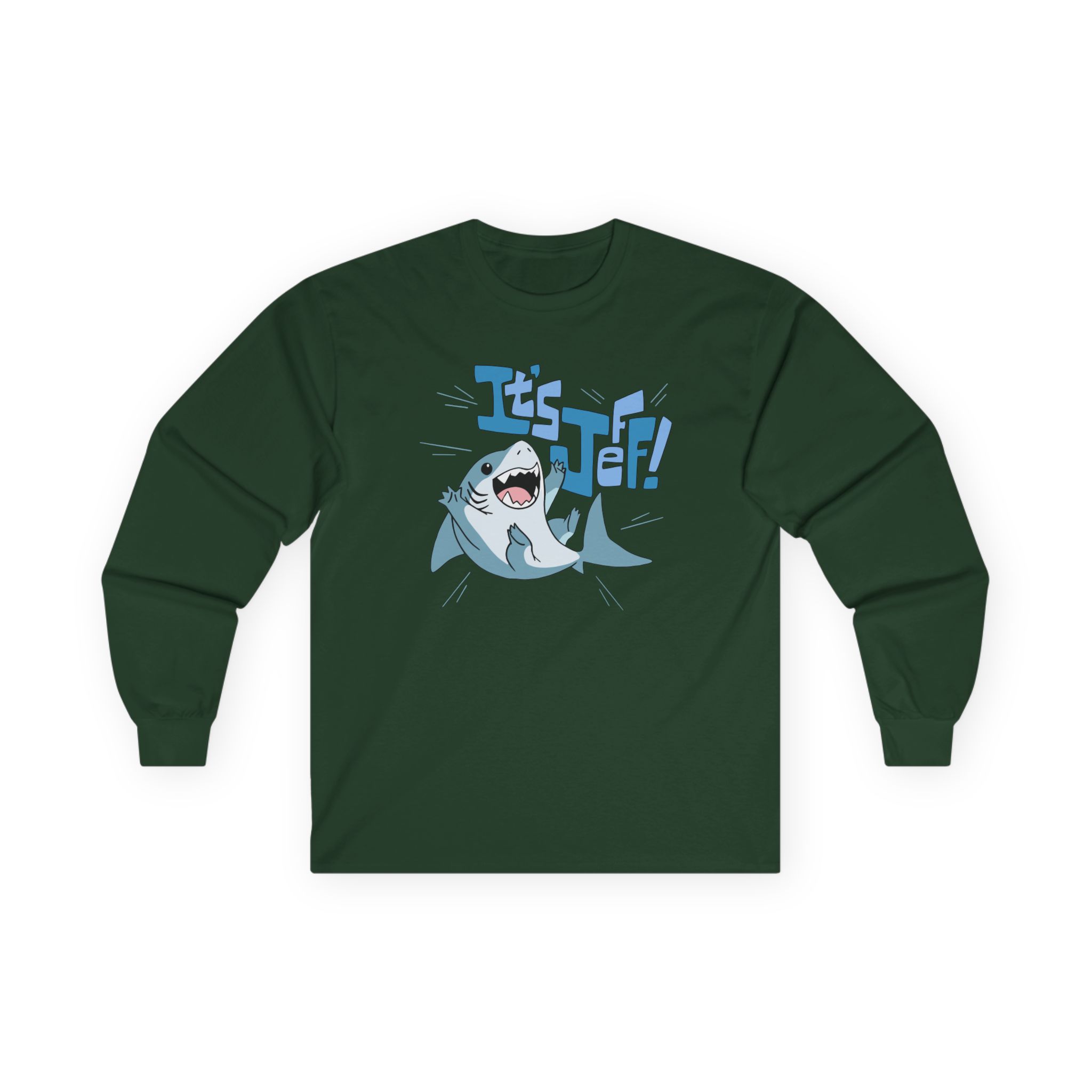 Jeff the Land Shark Unisex Ultra Cotton Long Sleeve Tee