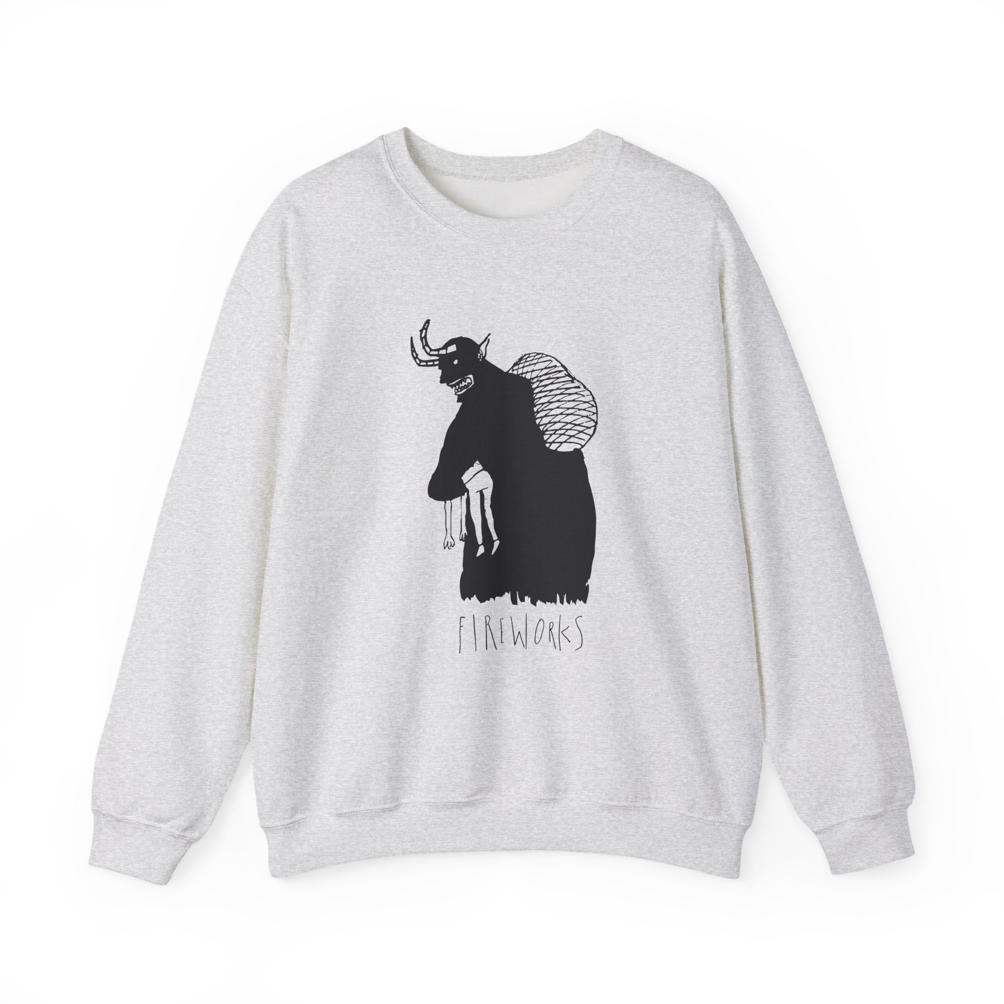 Fireworks Monster Snatch Unisex Heavy Blendâ„¢ Crewneck Sweatshirt