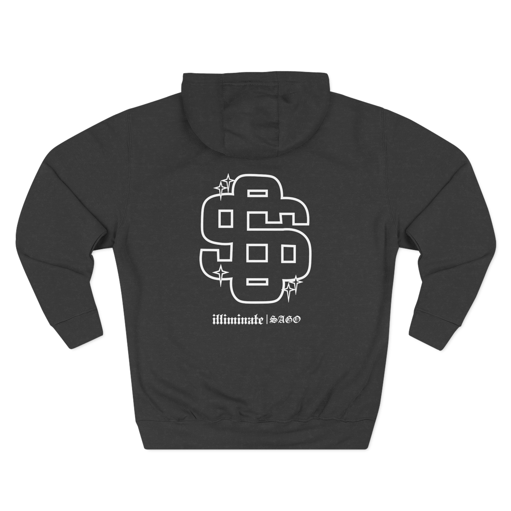 Illiminate Collab Three-Panel Fleece Hoodie