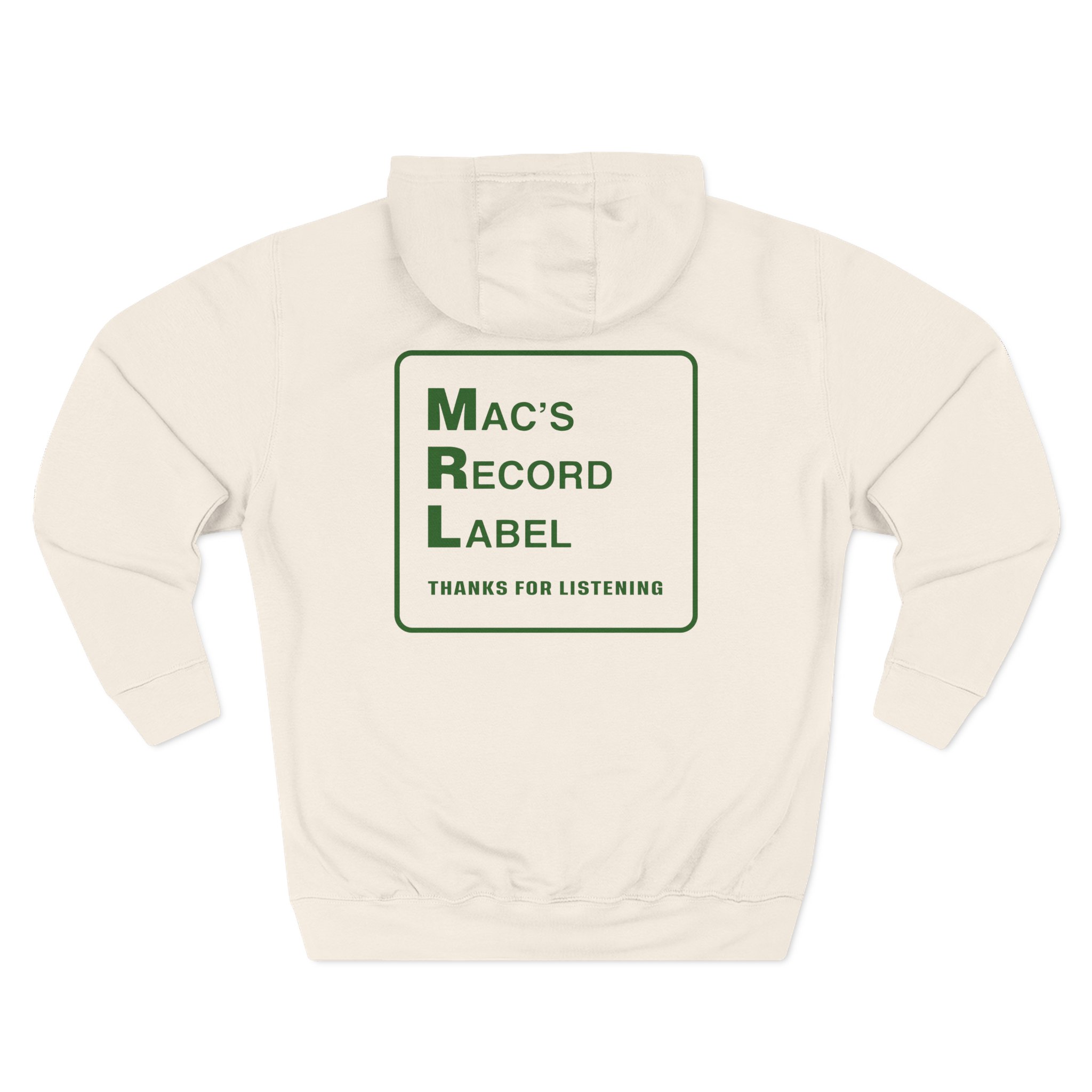 Mac Demarco Tex Crick Easy Keeper Ivory Mule Three-Panel Fleece Hoodie