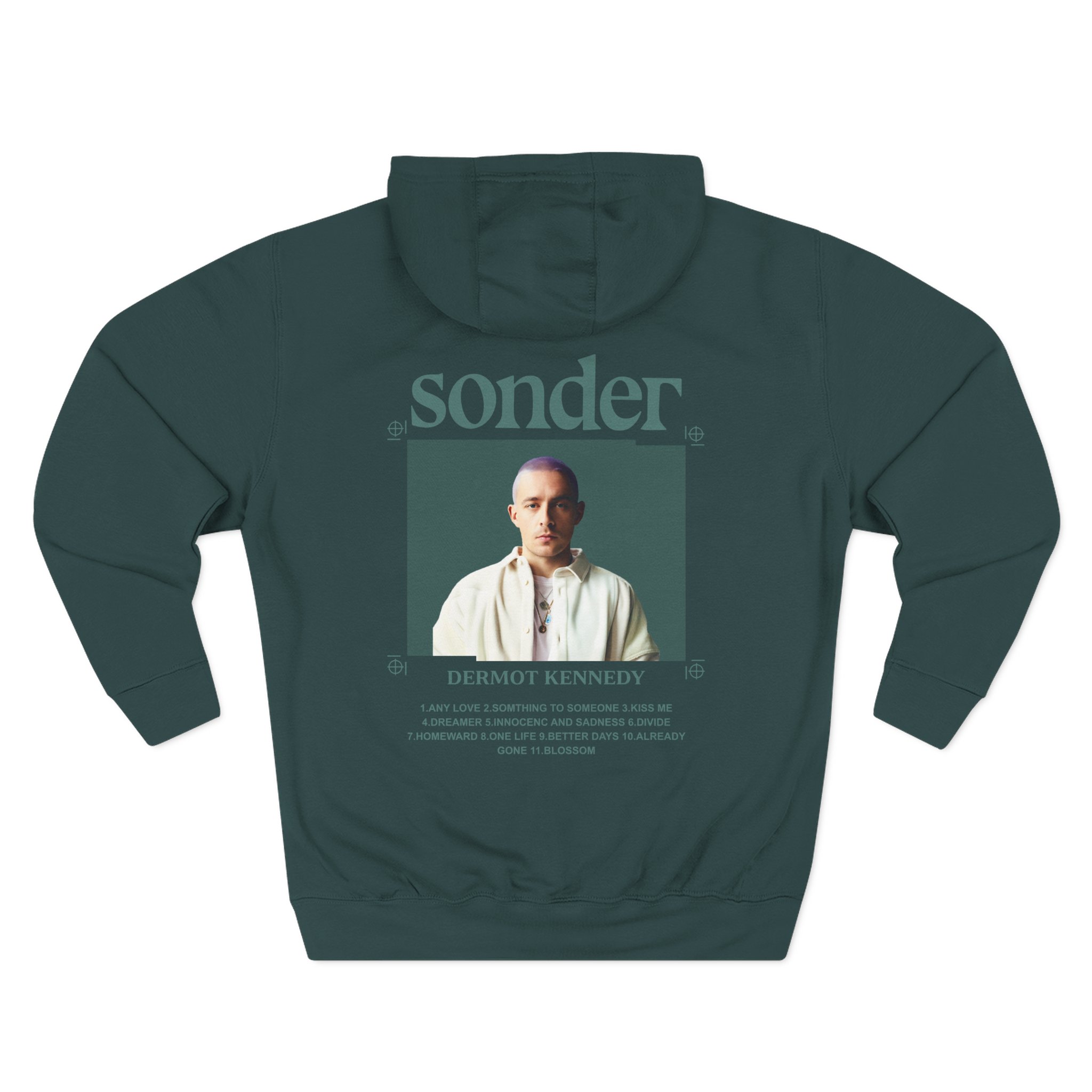 Dermot Kennedy Album Three-Panel Fleece Hoodie