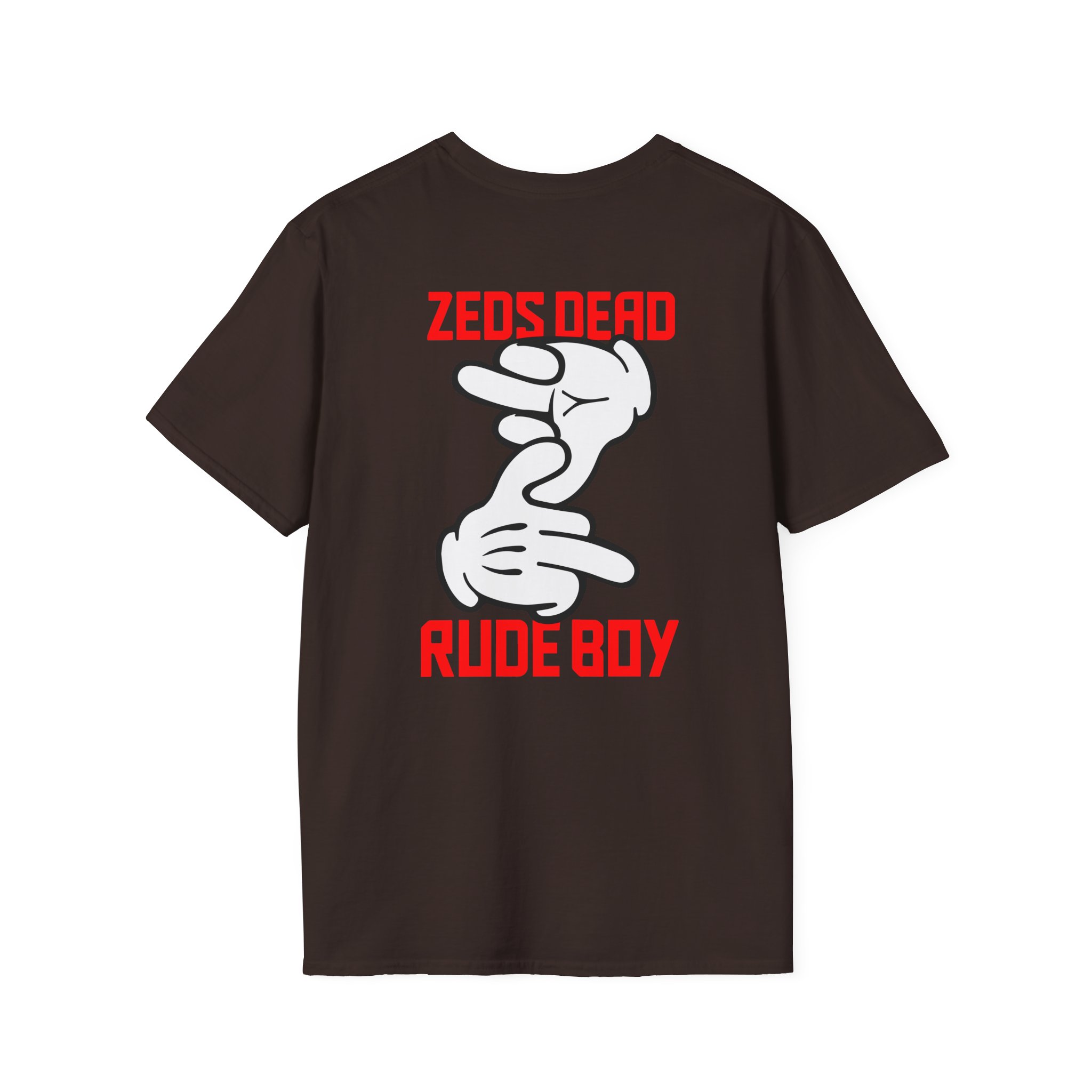 Zeds Dead Rude Boy Unisex Softstyle T-Shirt
