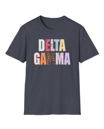 Delta Gamma Scrapbook Sorority Unisex Softstyle T-Shirt
