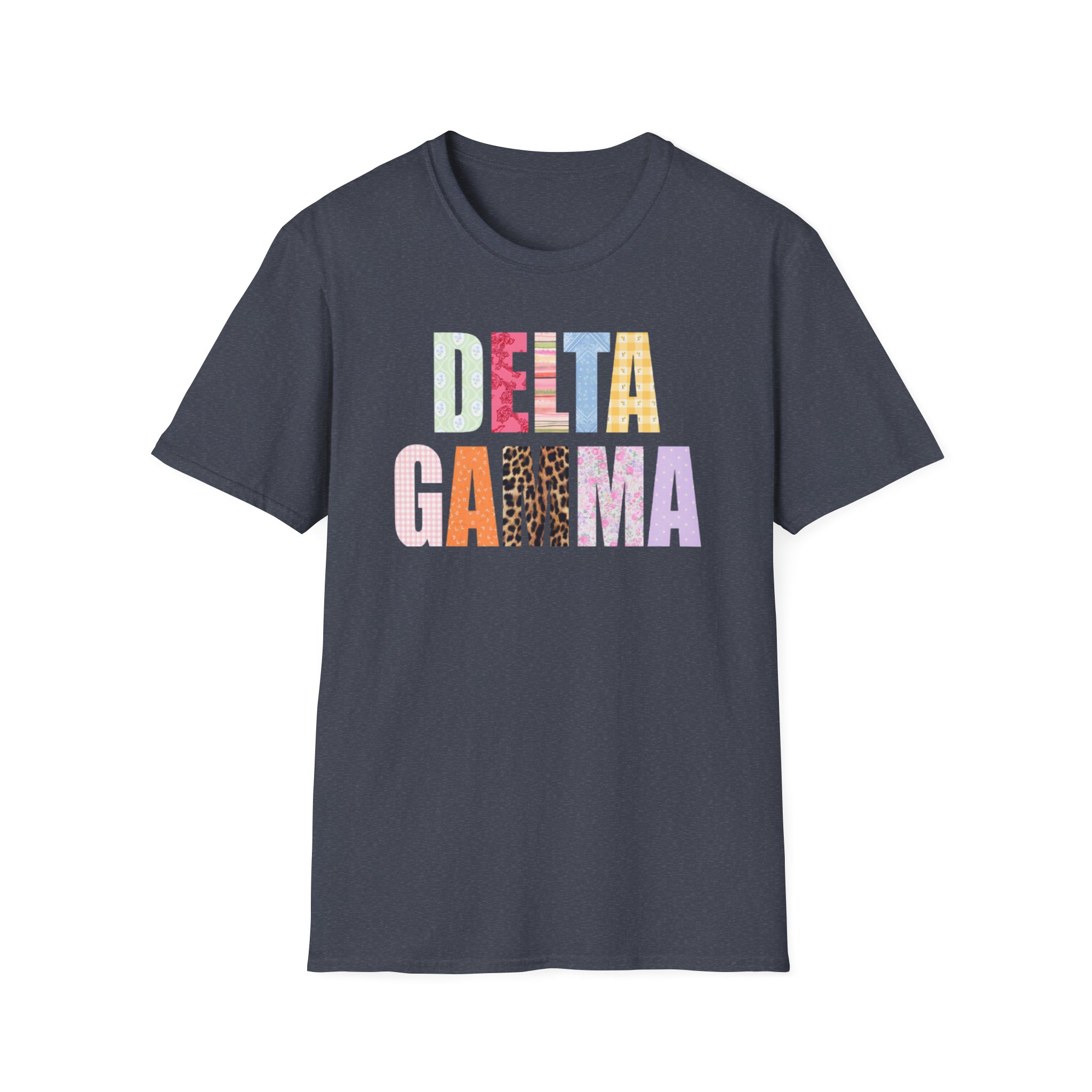 Delta Gamma Scrapbook Sorority Unisex Softstyle T-Shirt