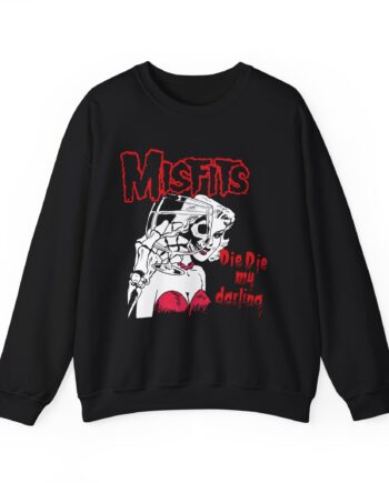 Misfits Die Die My Valentine Unisex Heavy Blend™ Crewneck Sweatshirt