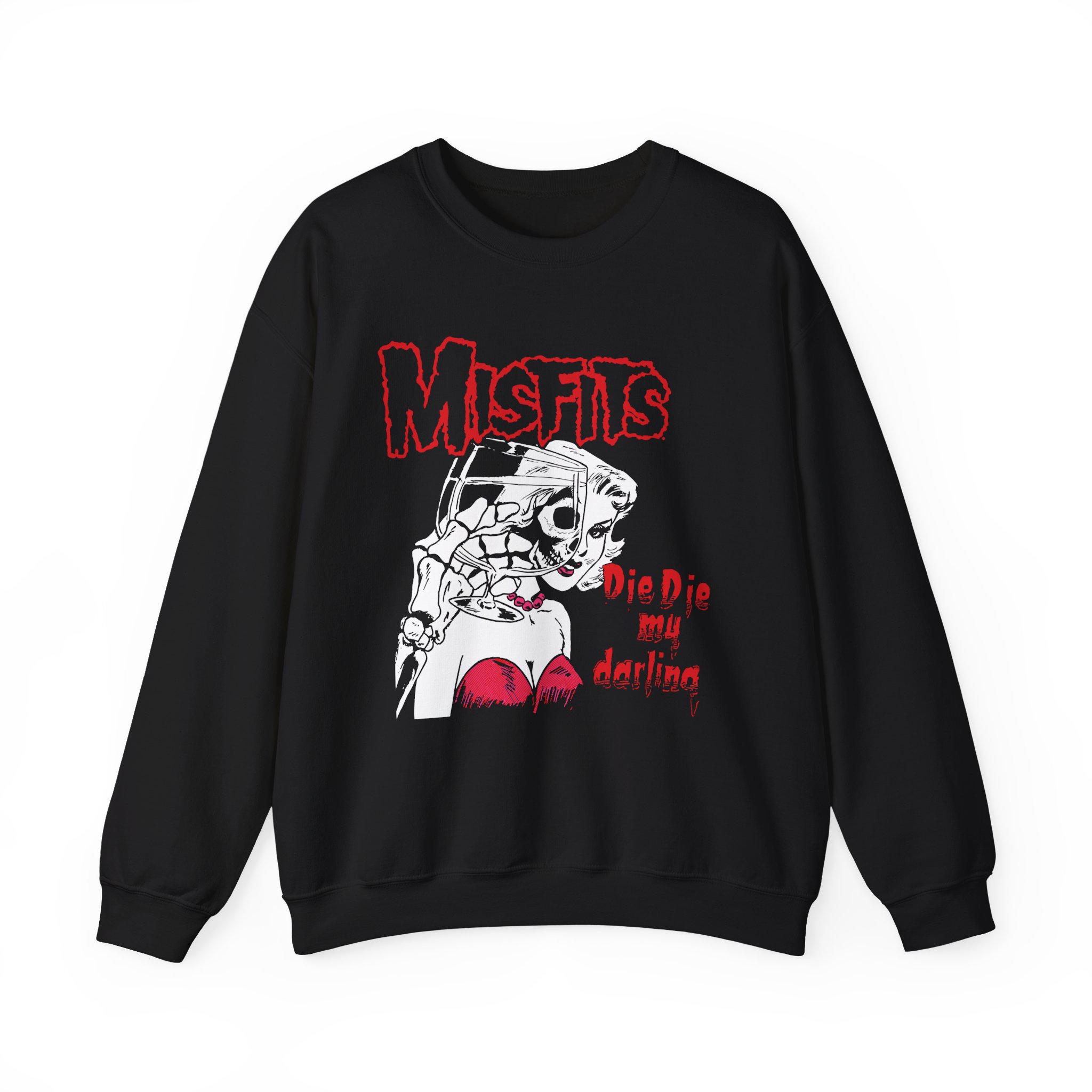 Misfits Die Die My Valentine Unisex Heavy Blendâ„¢ Crewneck Sweatshirt