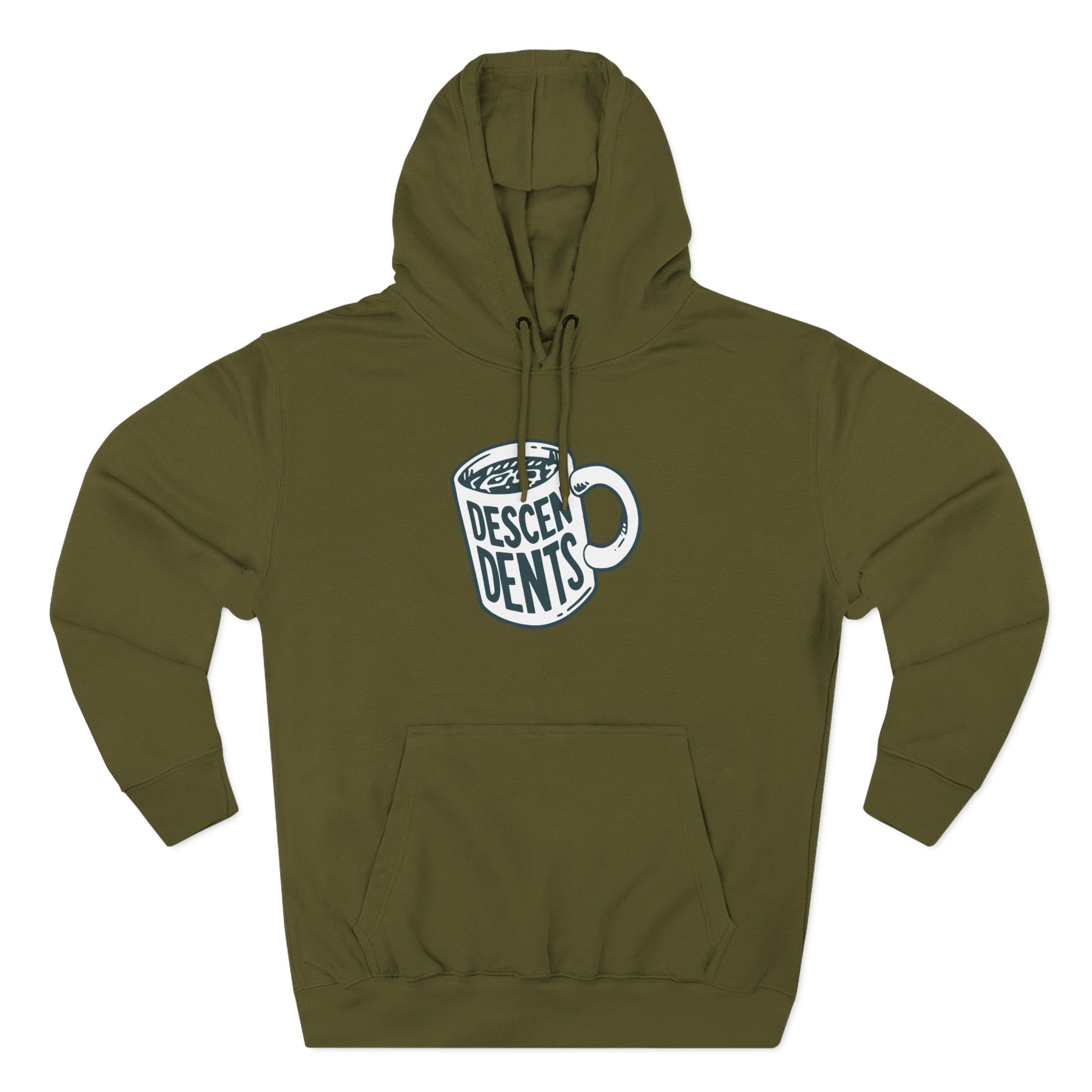 Descendents Coffee Mug Three-Panel Fleece Hoodie