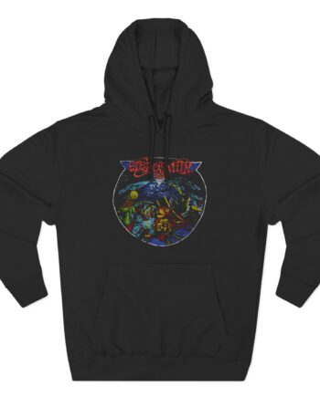 AS Madeworn Toys in Attic Space Three-Panel Fleece Hoodie